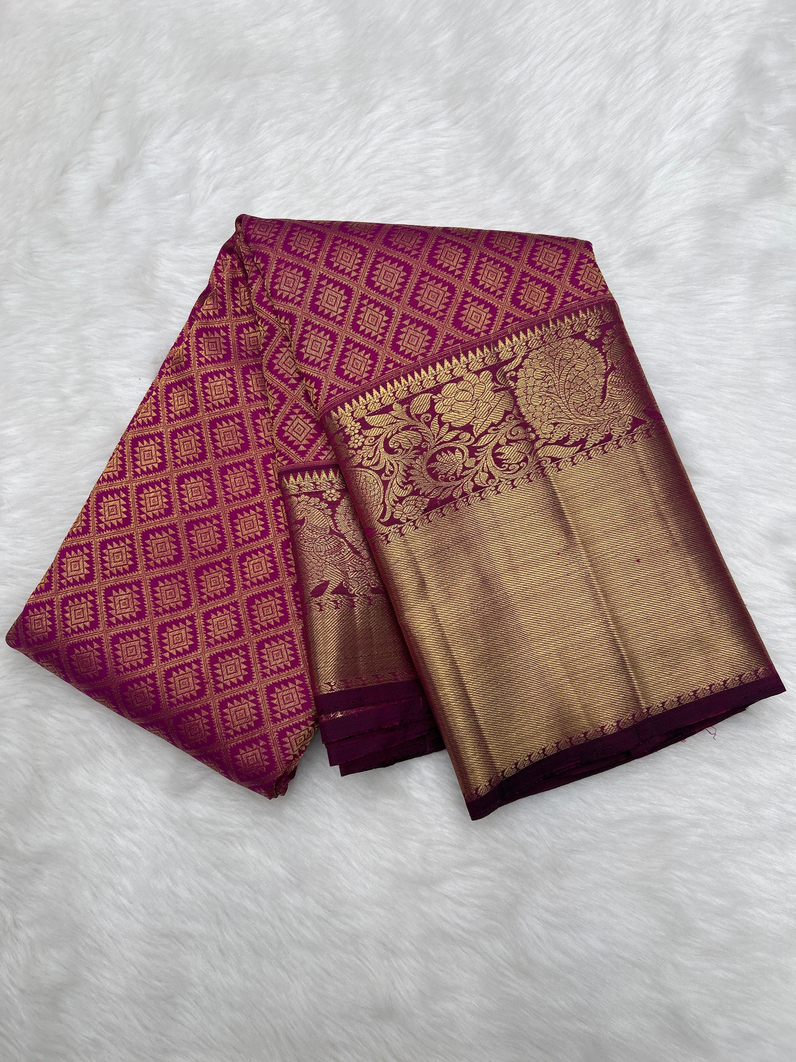 Kanjeevaram Silk Saree (BL9618)