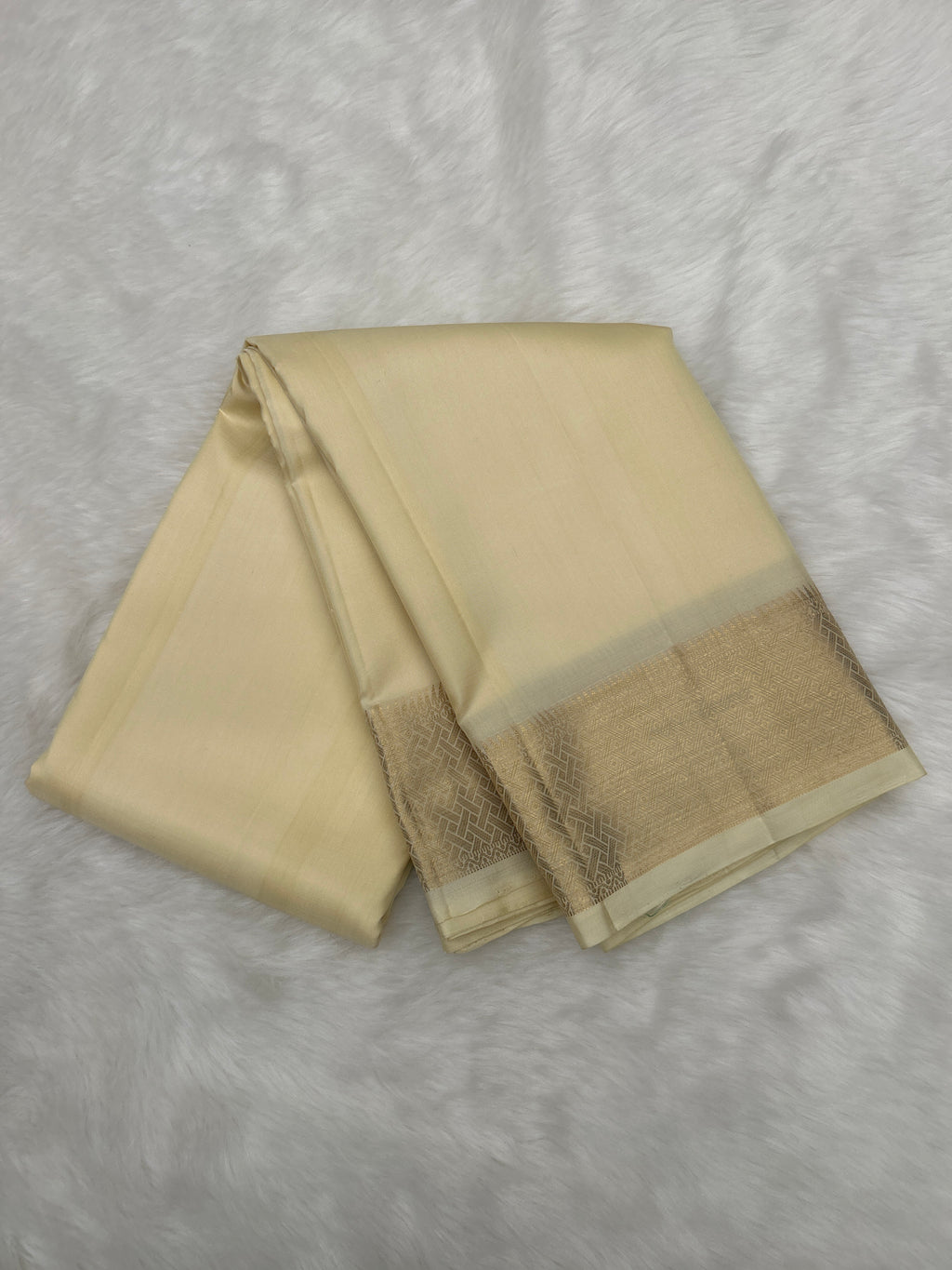 Cream Handloom Dhoti Kanduva & Shirt/Kurta Set (3 pc set)
