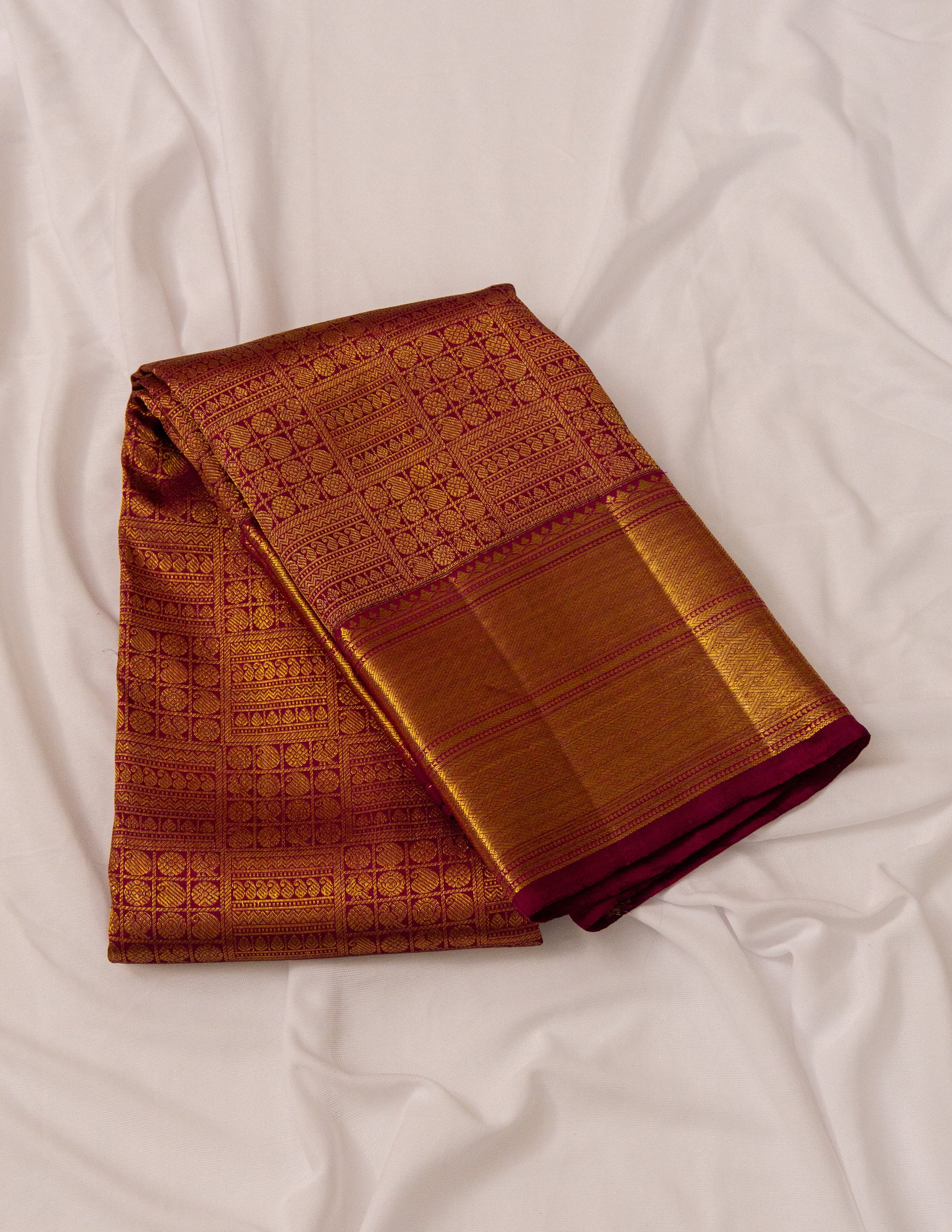 Contemporary Kanjeevaram Brocade Saree