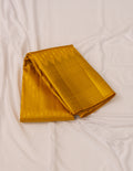 Yellow Kanjeevaram Vintage Saree with Temple Border