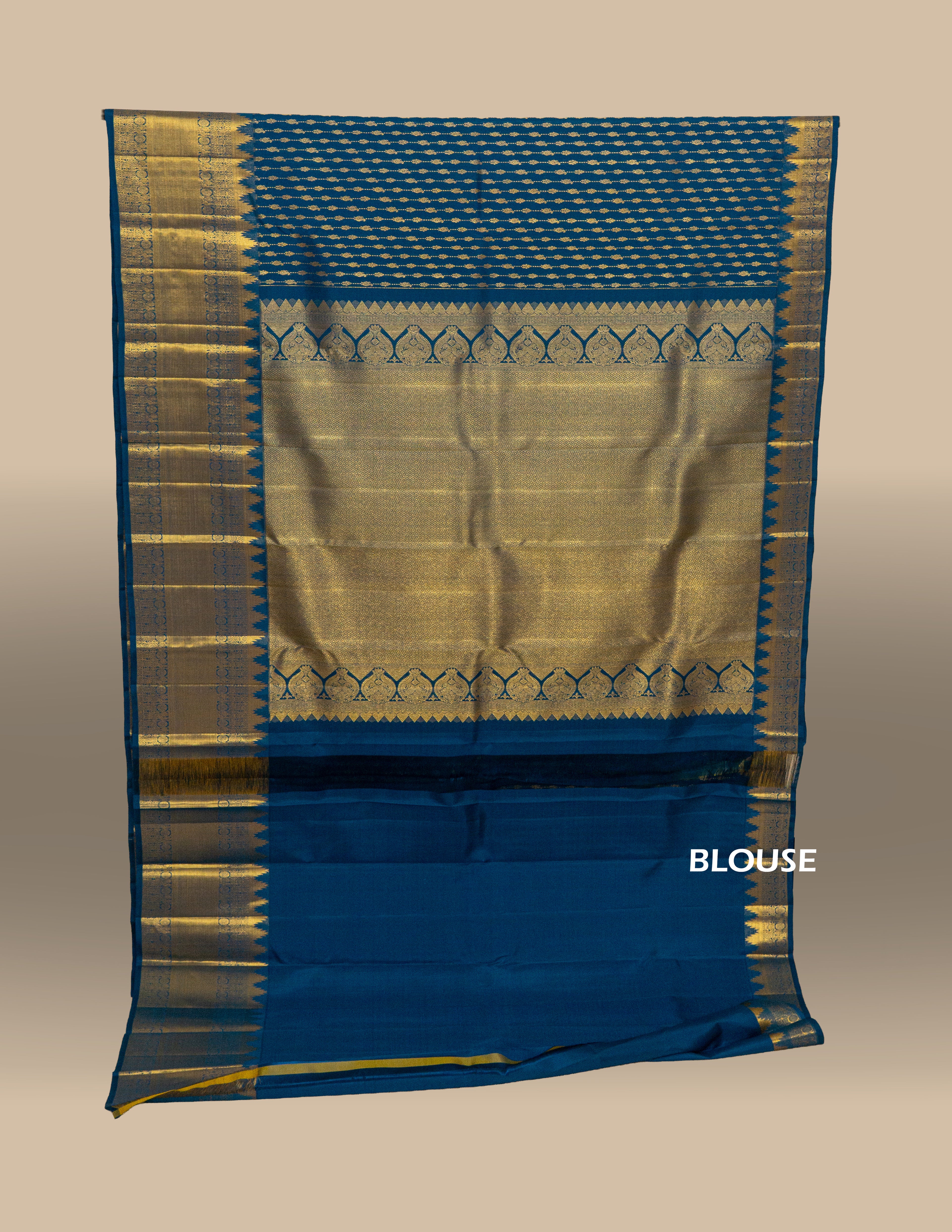 Kanjeevaram Vintage Brocade Saree