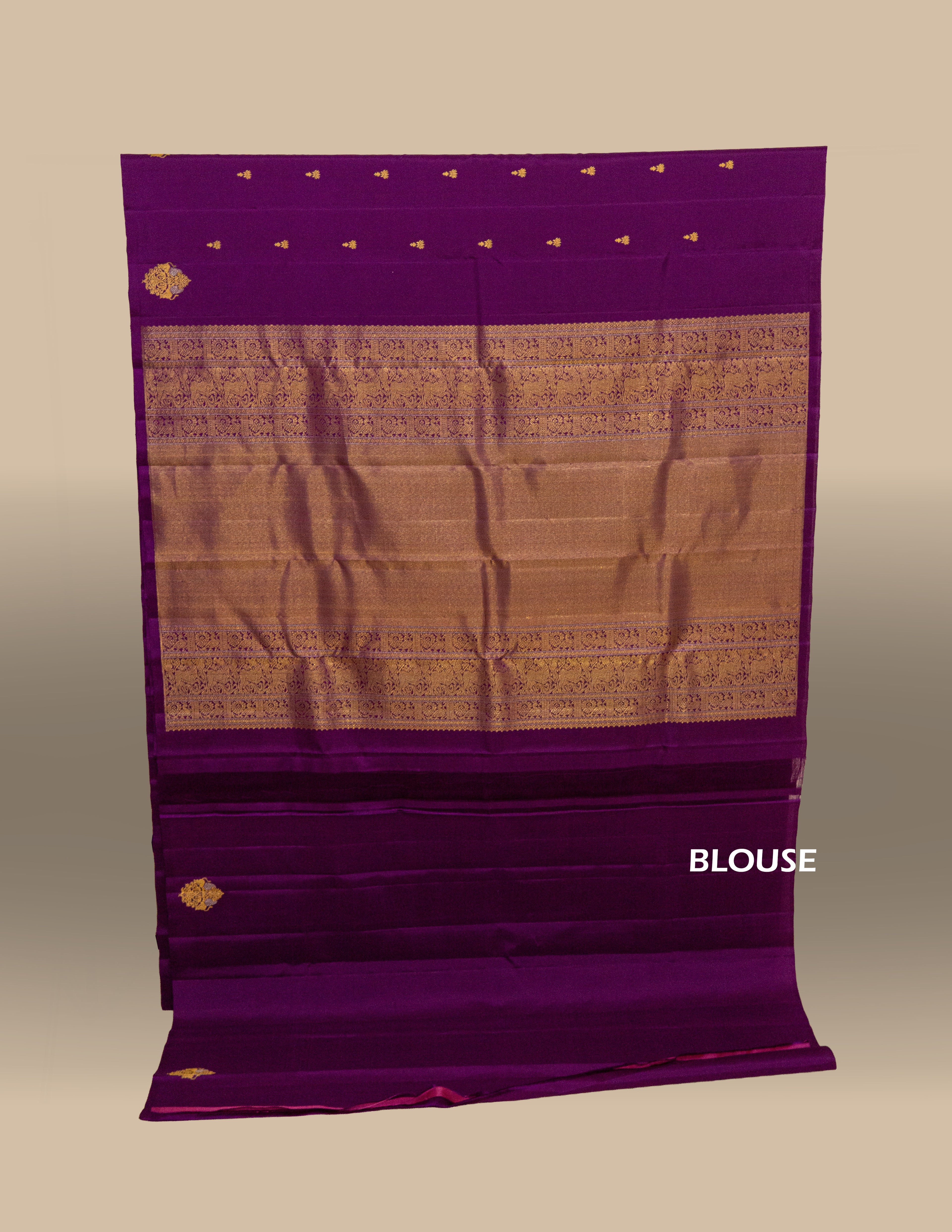 Kanjeevaram Shikargah Saree