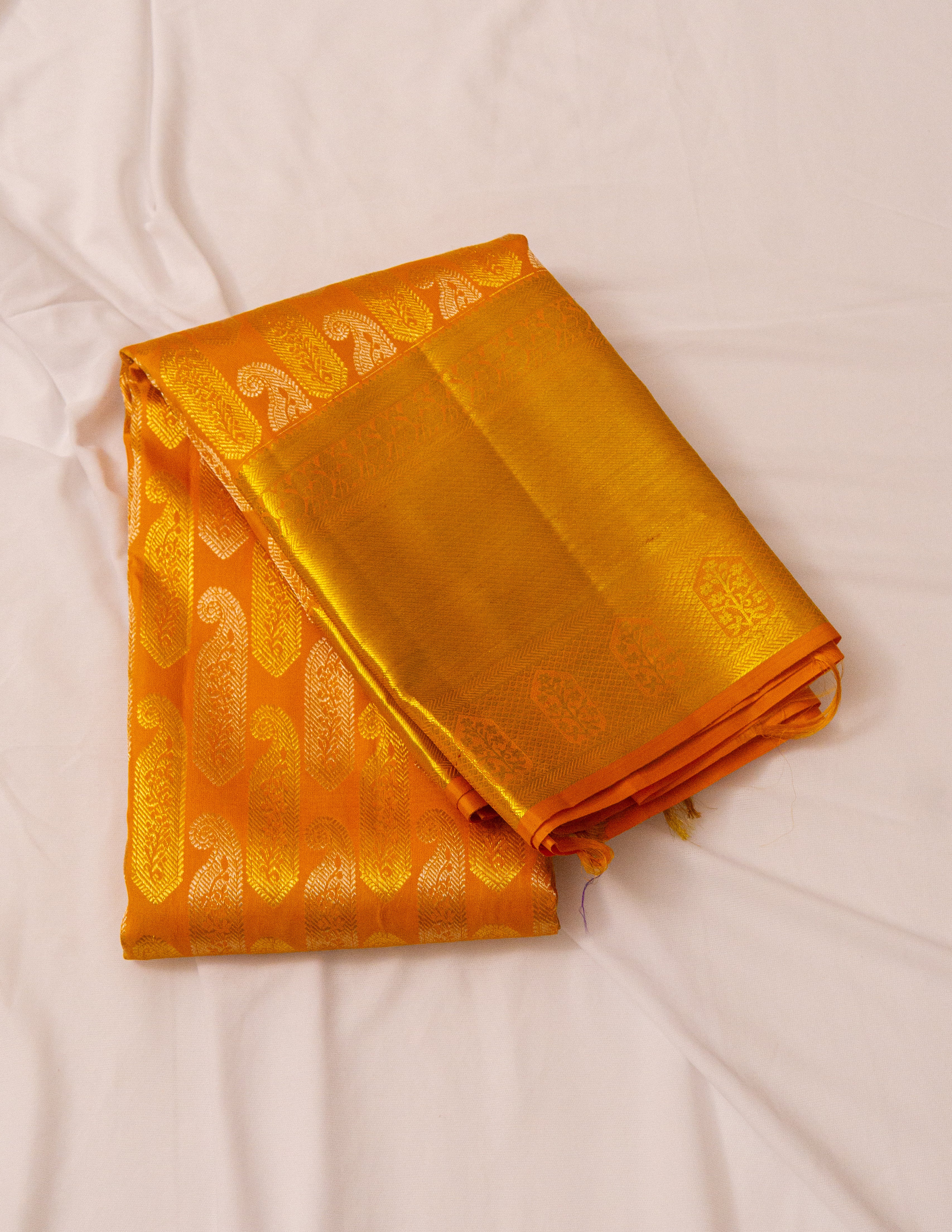 Vintage Kanjeevaram Brocade Saree