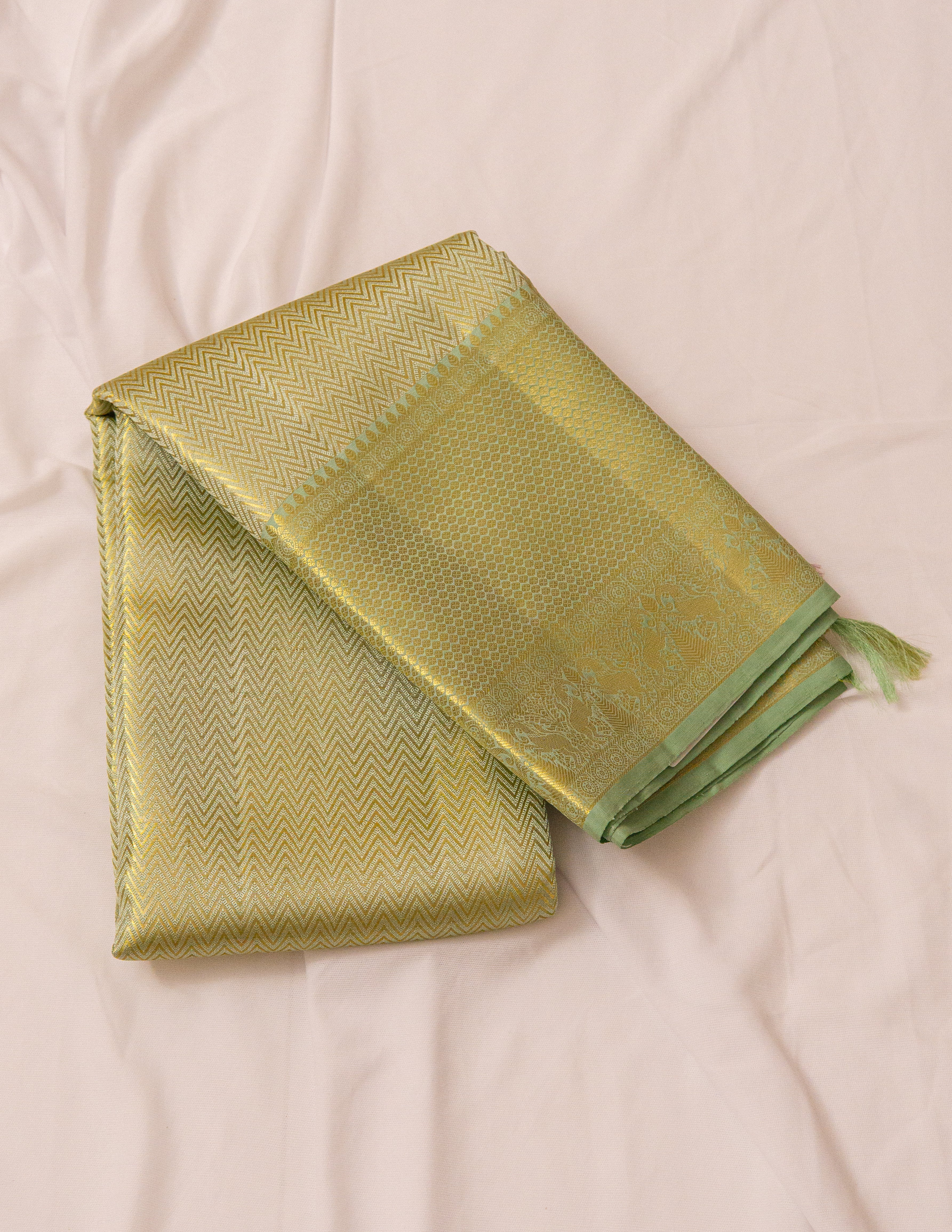 Kanjeevaram Bridal Tissue Saree