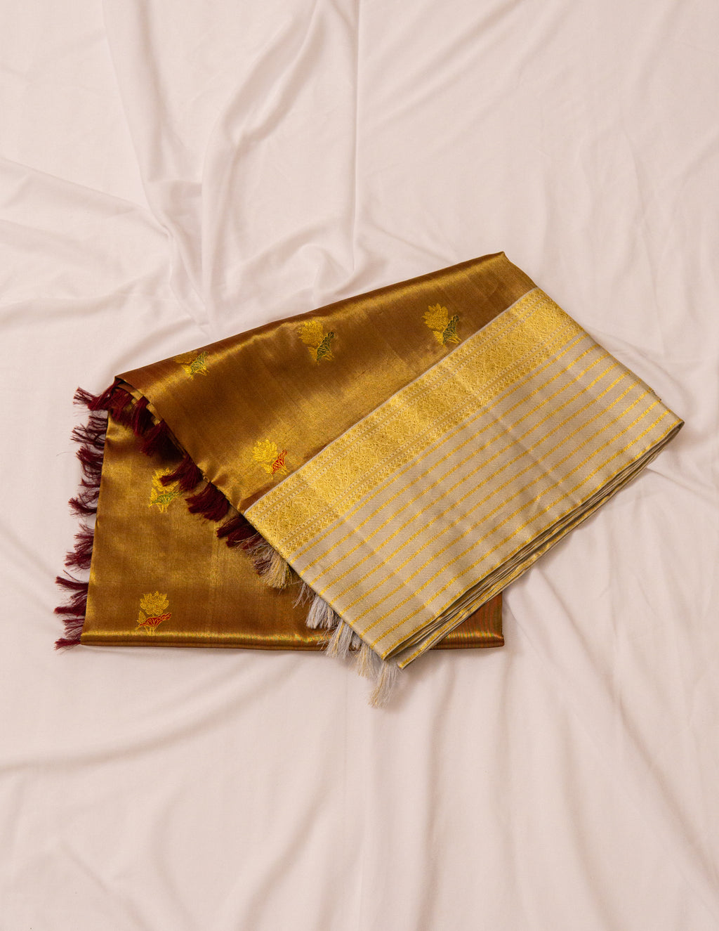 Antique Zari Tissue Kanjeevaram Saree