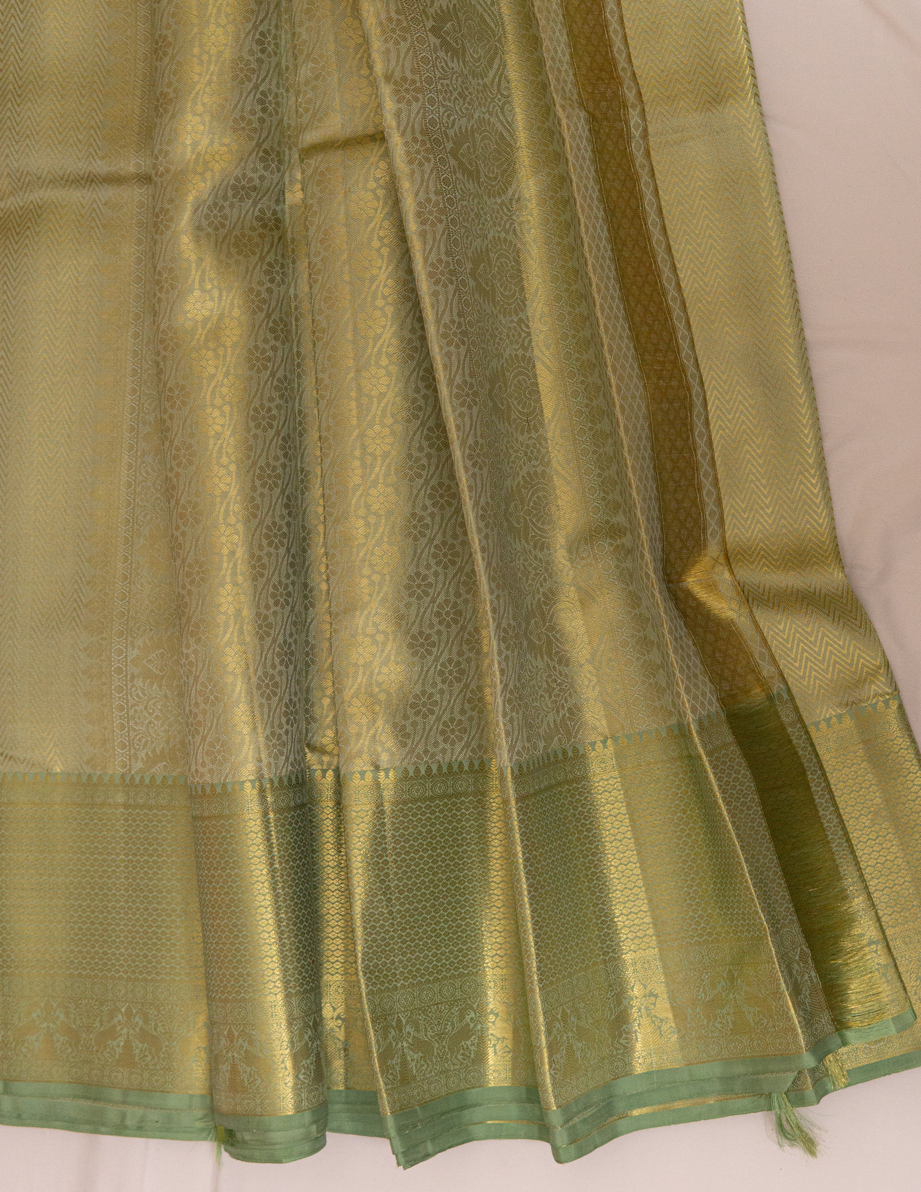 Kanjeevaram Bridal Tissue Saree
