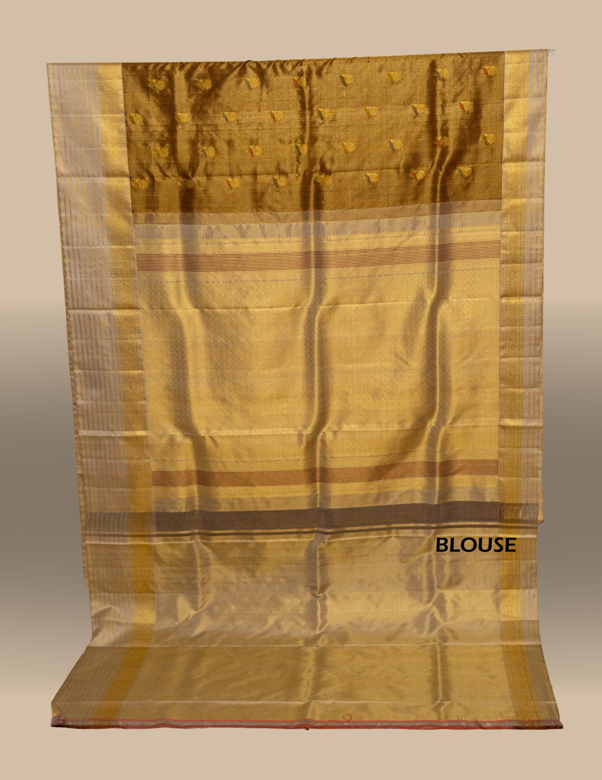 Antique Zari Tissue Kanjeevaram Saree