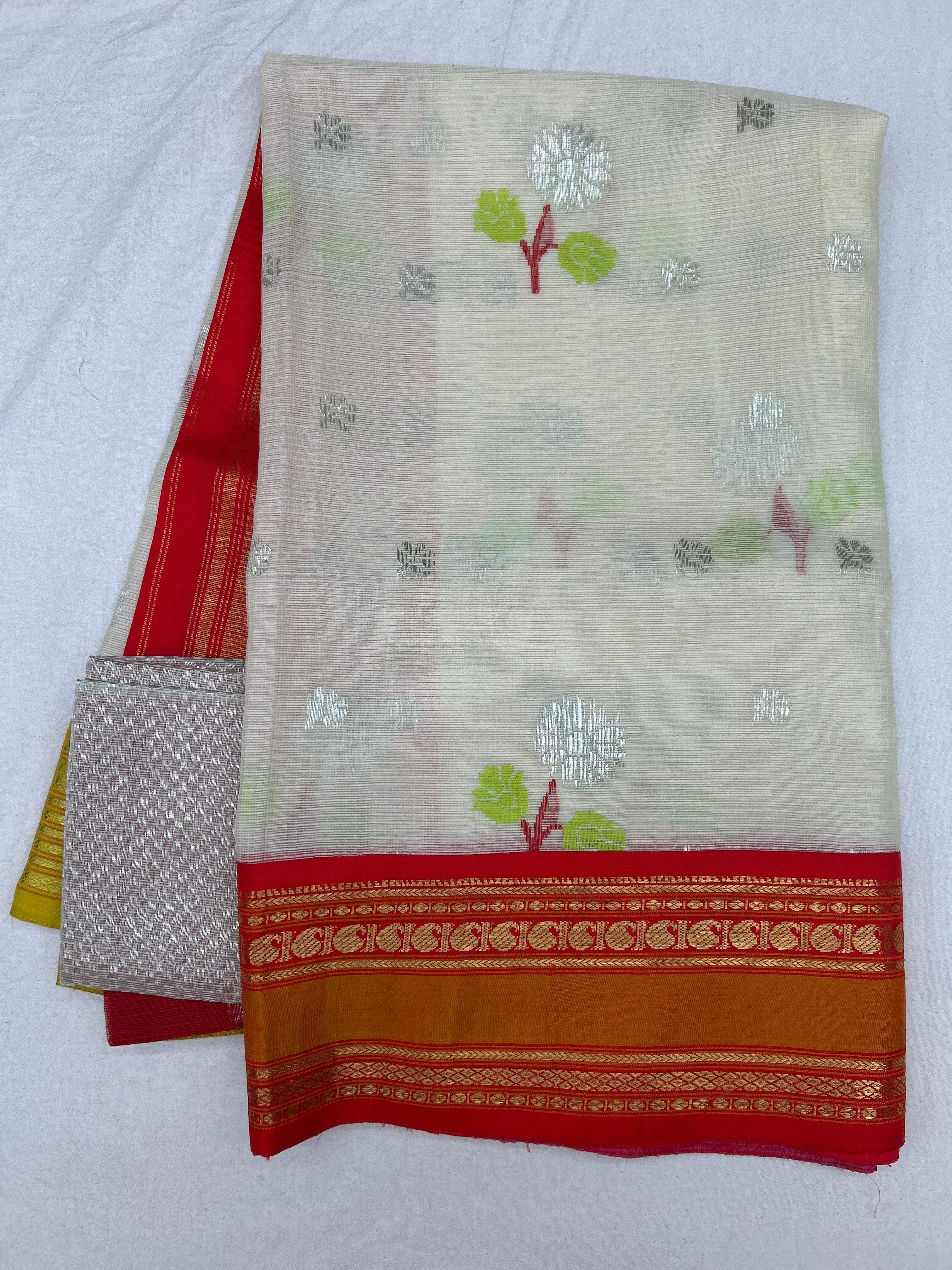 Jamdhani x Kanchi Fusion Saree