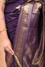 Kanjeevaram Silk Saree (Long pallu)