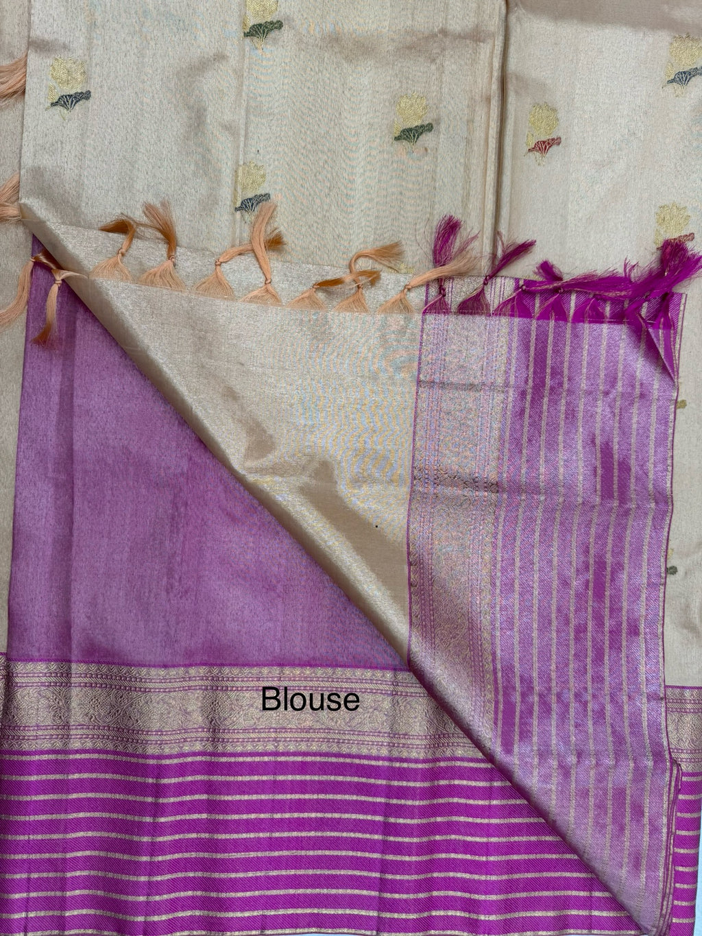 Antique Zari Tissue Kanjeevaram Saree (BH42524)
