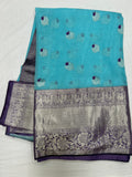 Zari Kota x Kanchi Fusion Saree