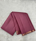 Dusty Rose Kanjeevaram Saree with Nakshatra on Body