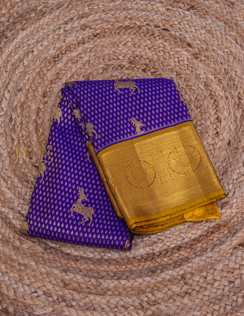 Emboss Kanjeevaram Saree