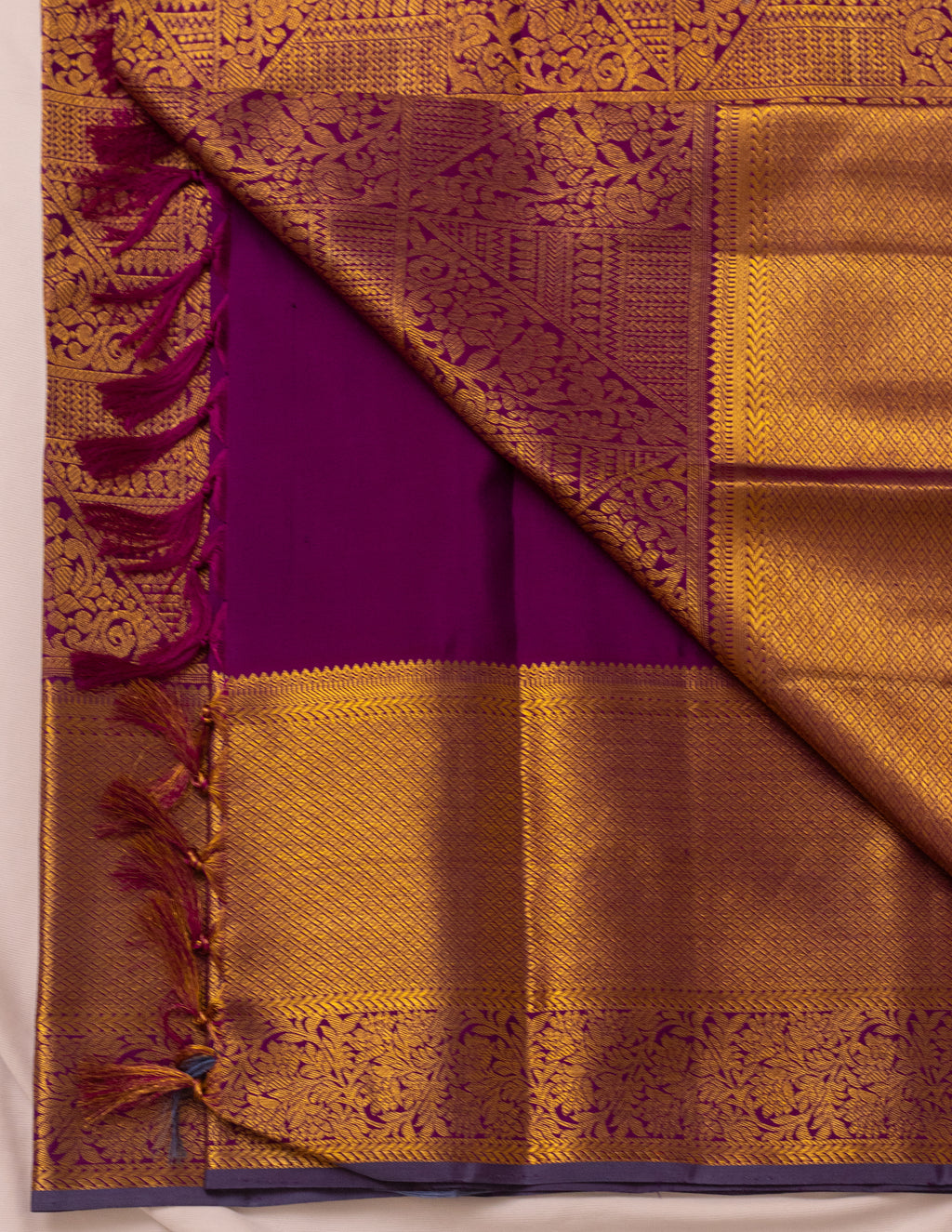Contemporary Kanjeevaram Brocade Saree