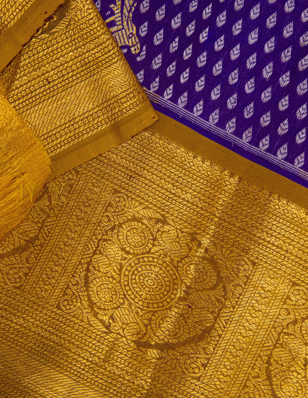 Emboss Kanjeevaram Saree