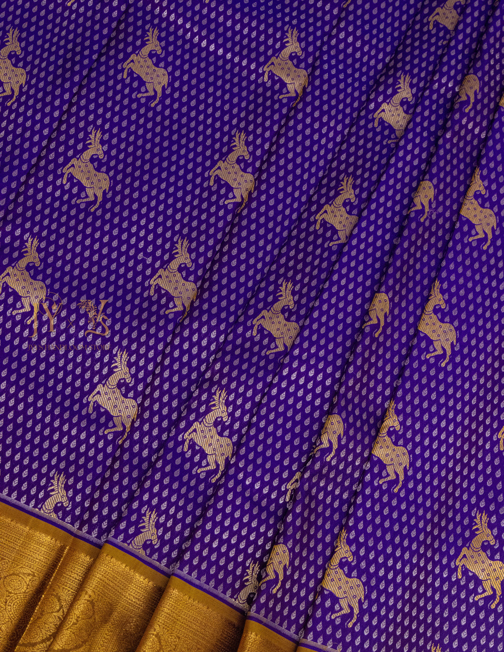 Emboss Kanjeevaram Saree