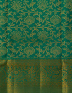 Rame Green Brocade Kanjeevaram Silk Saree