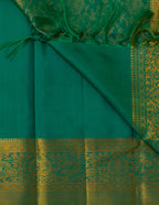 Rame Green Brocade Kanjeevaram Silk Saree
