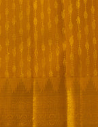 Yellow Kanjeevaram Vintage Saree with Temple Border