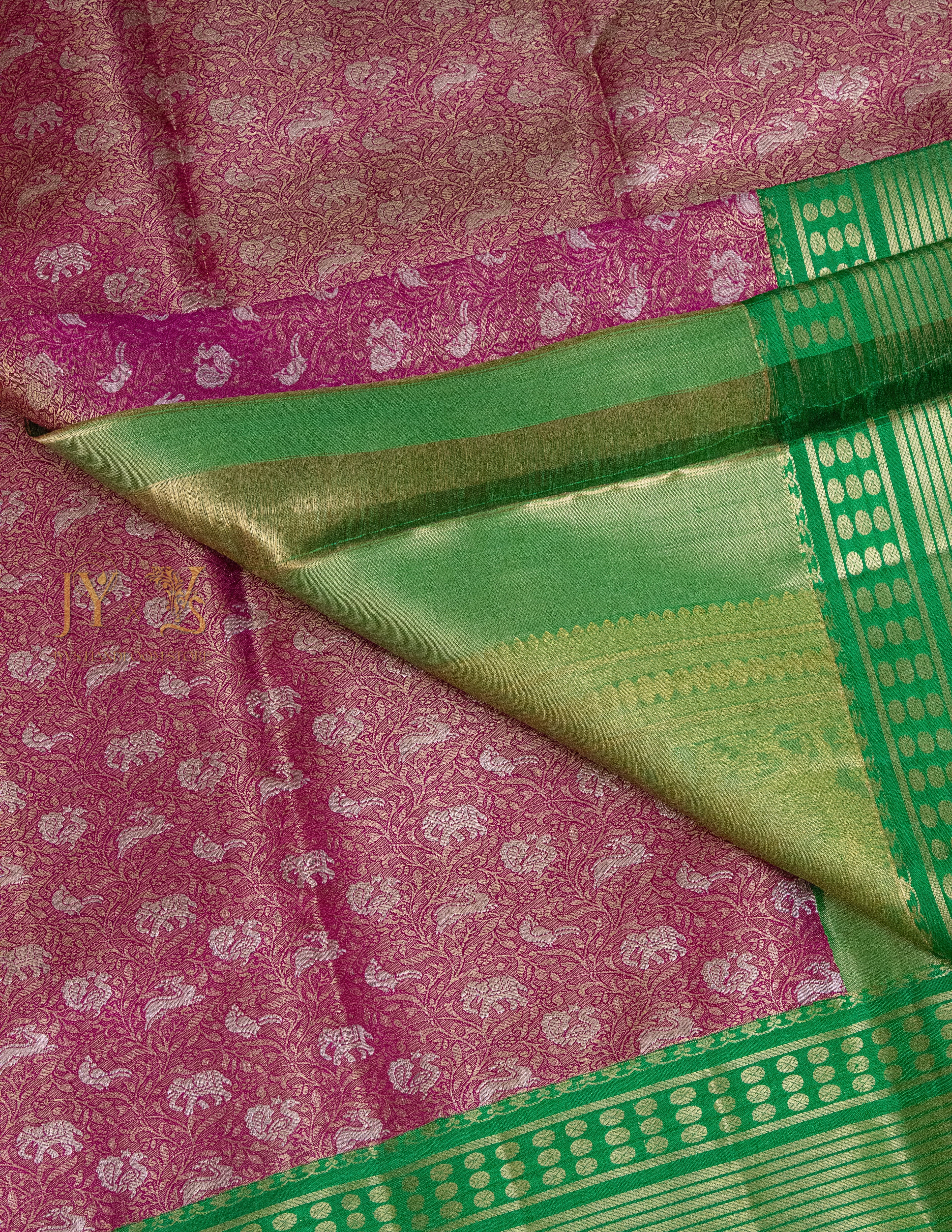 Kanjeevaram Shikargah Saree