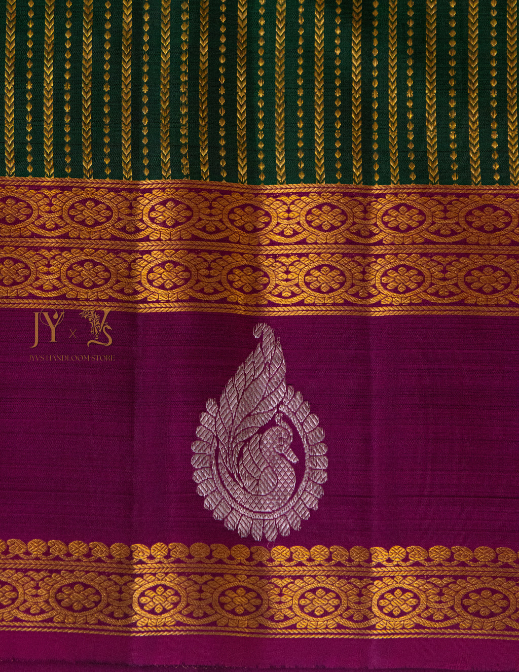 Bentex Border Kanjeevaram Saree.