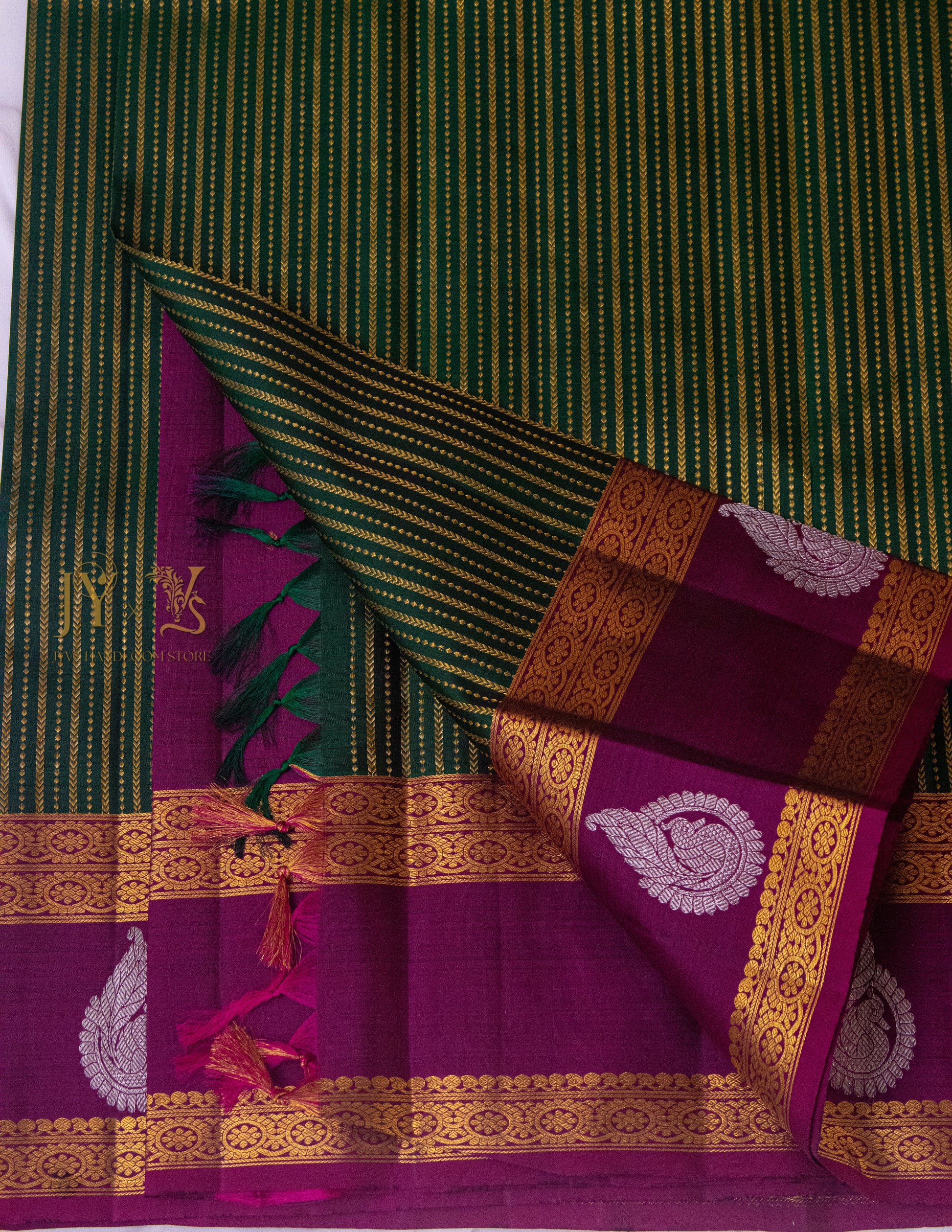 Bentex Border Kanjeevaram Saree.