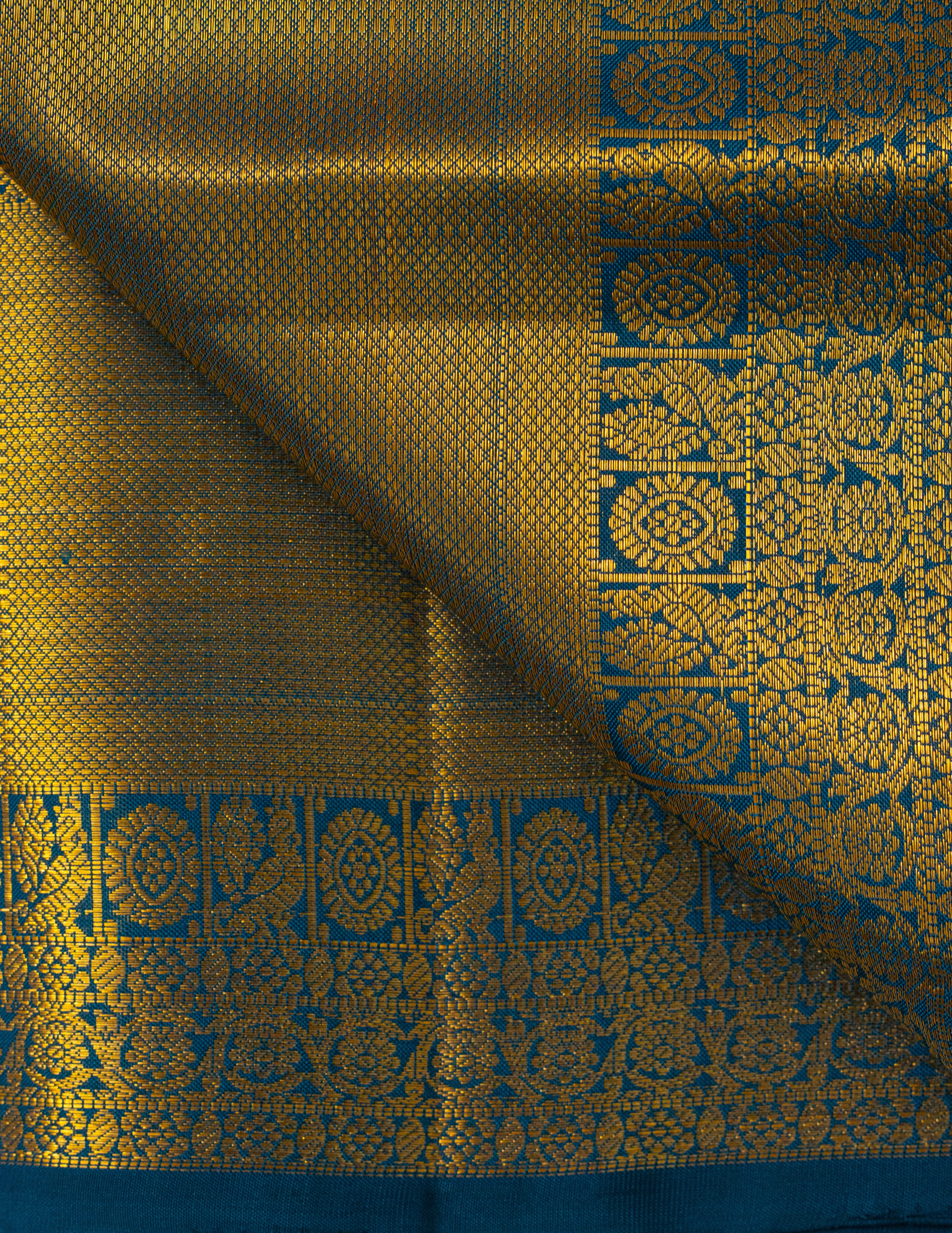 Kanjeevaram Vintage Brocade Saree