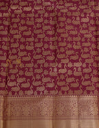 Vintage Kanjeevaram Brocade Saree