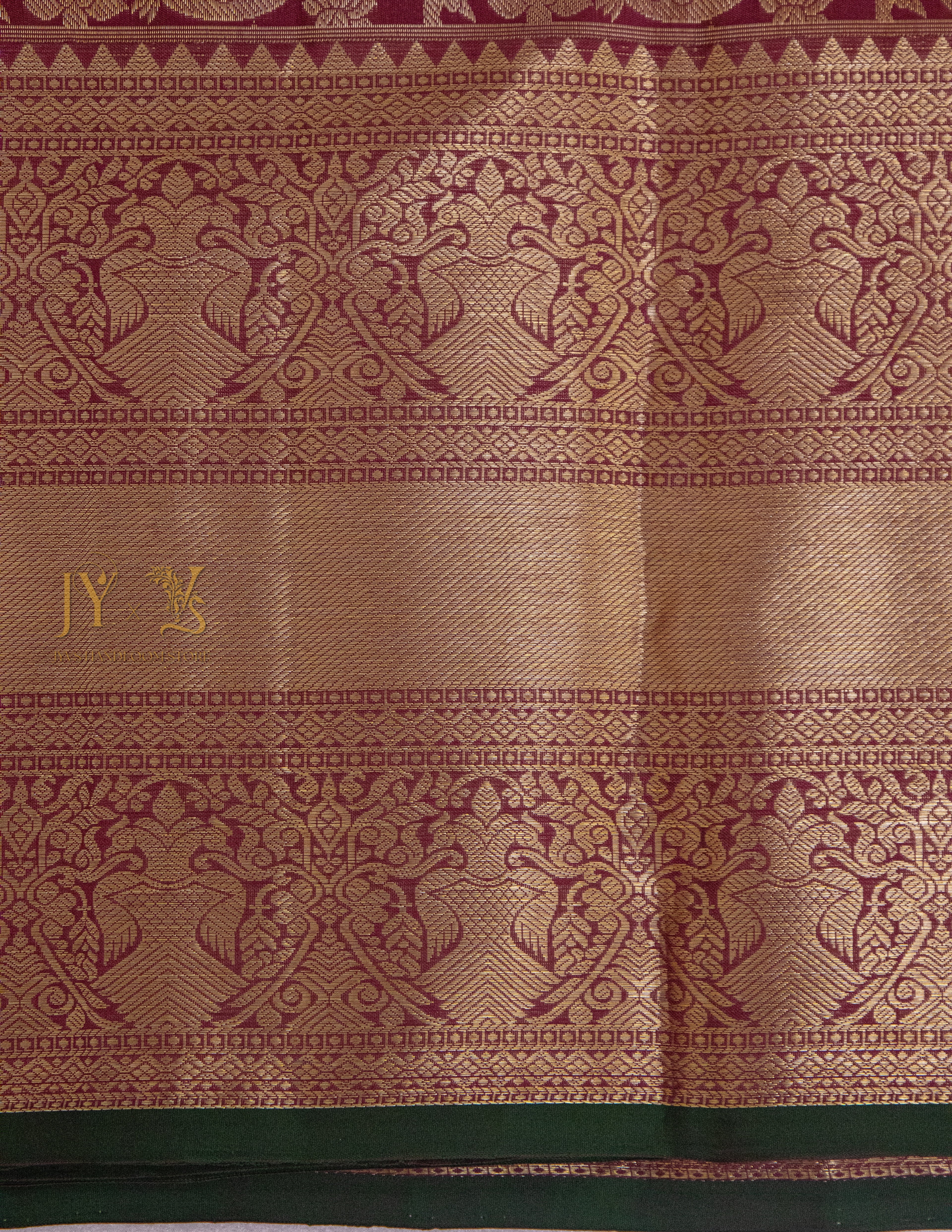 Vintage Kanjeevaram Brocade Saree