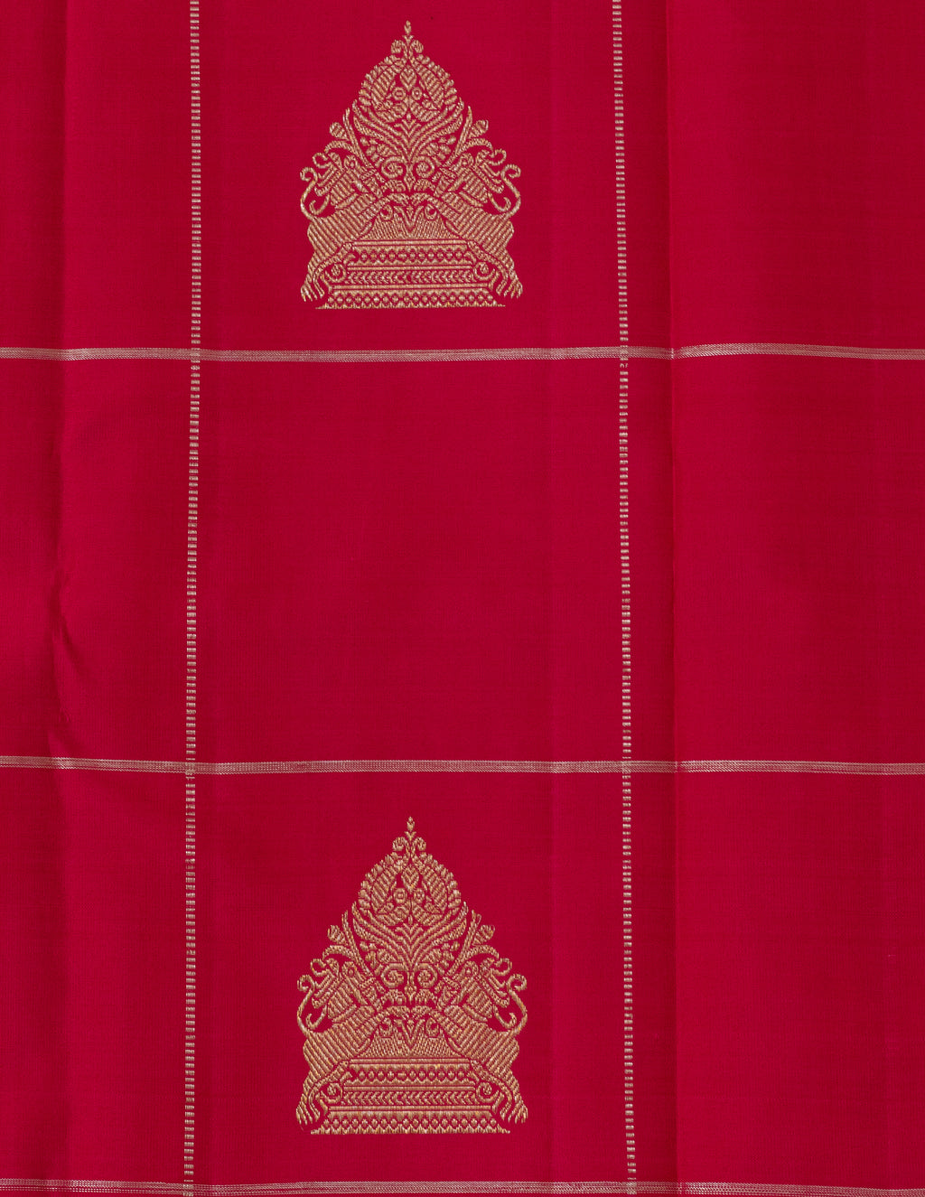 Vintage Borderless Kanjeevaram Saree
