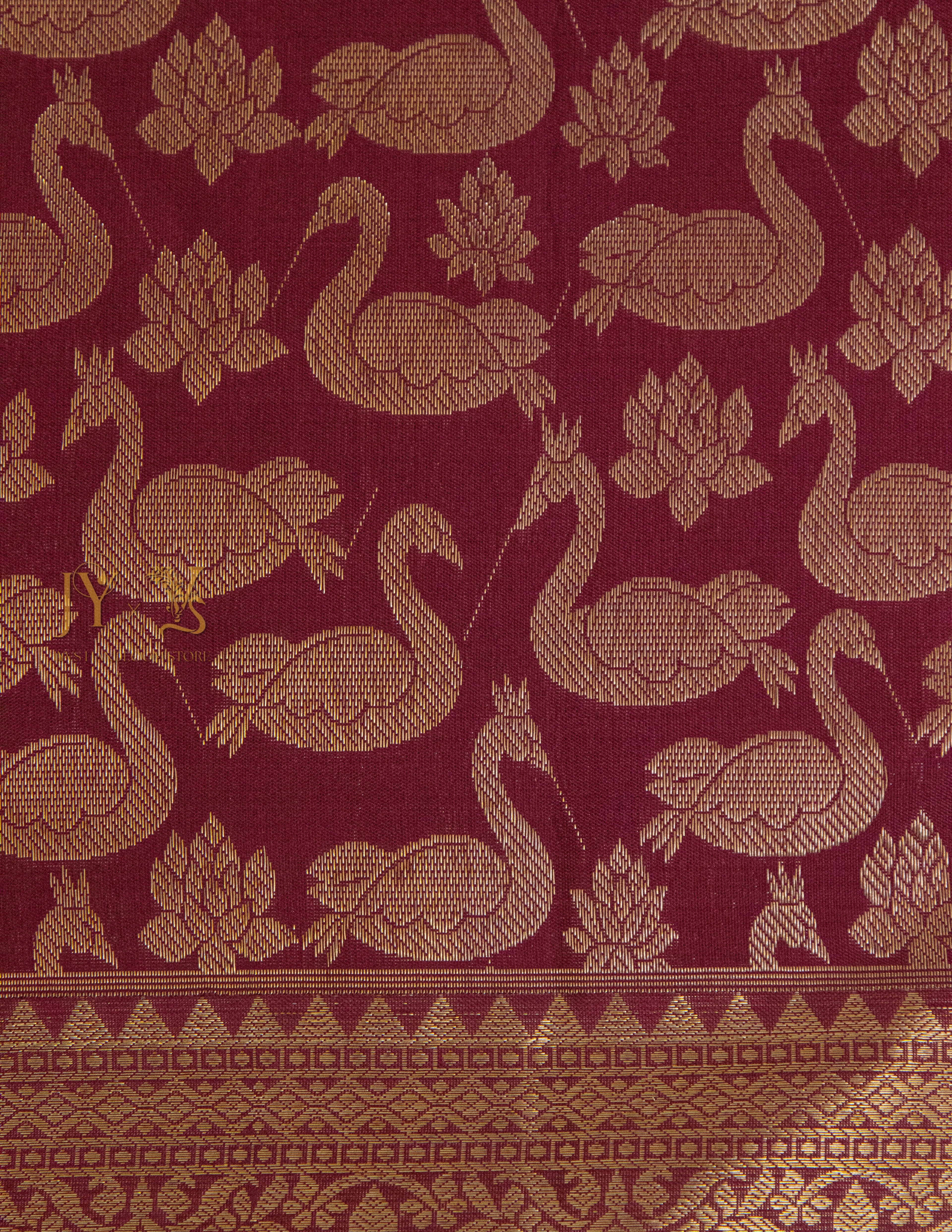 Vintage Kanjeevaram Brocade Saree