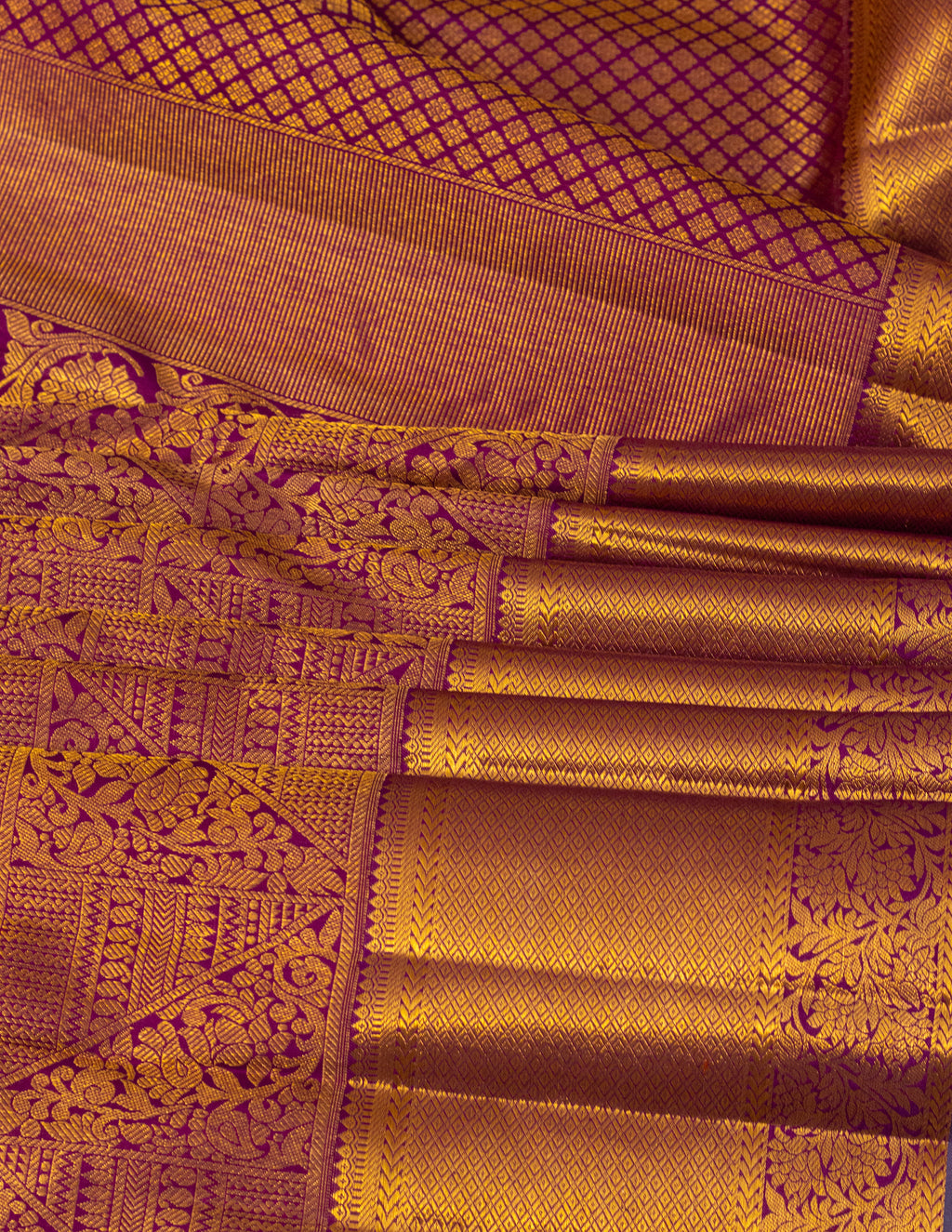 Contemporary Kanjeevaram Brocade Saree