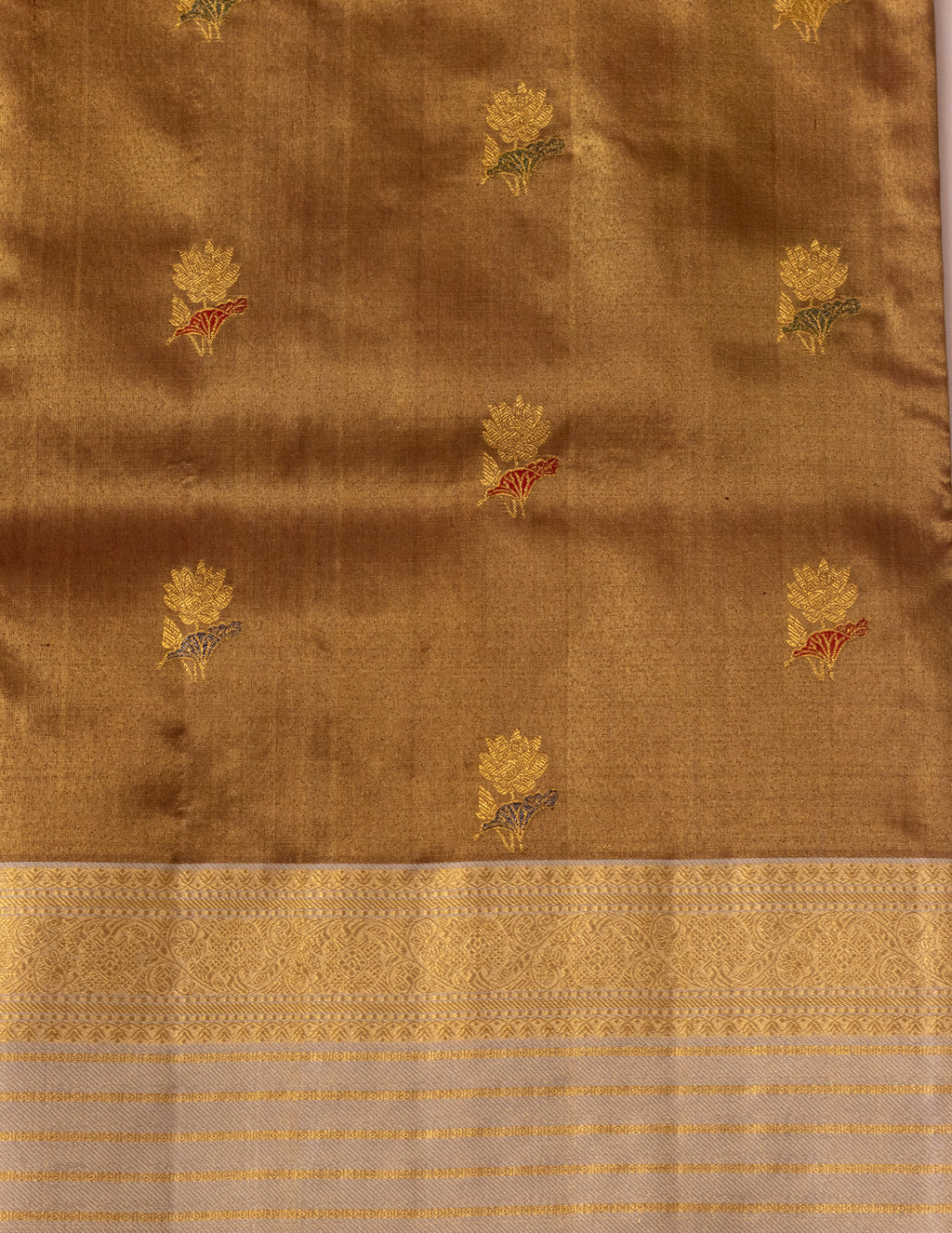 Antique Zari Tissue Kanjeevaram Saree