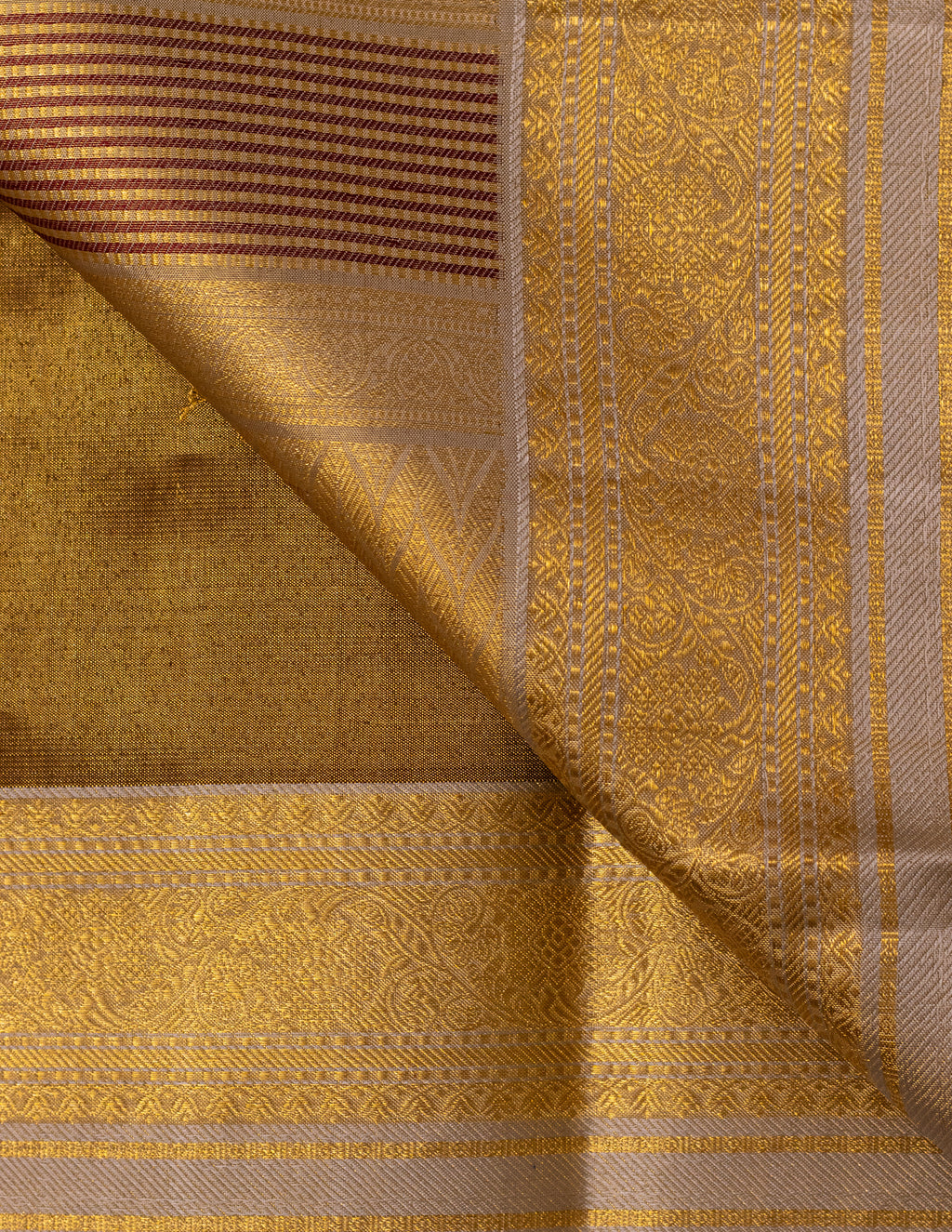Antique Zari Tissue Kanjeevaram Saree