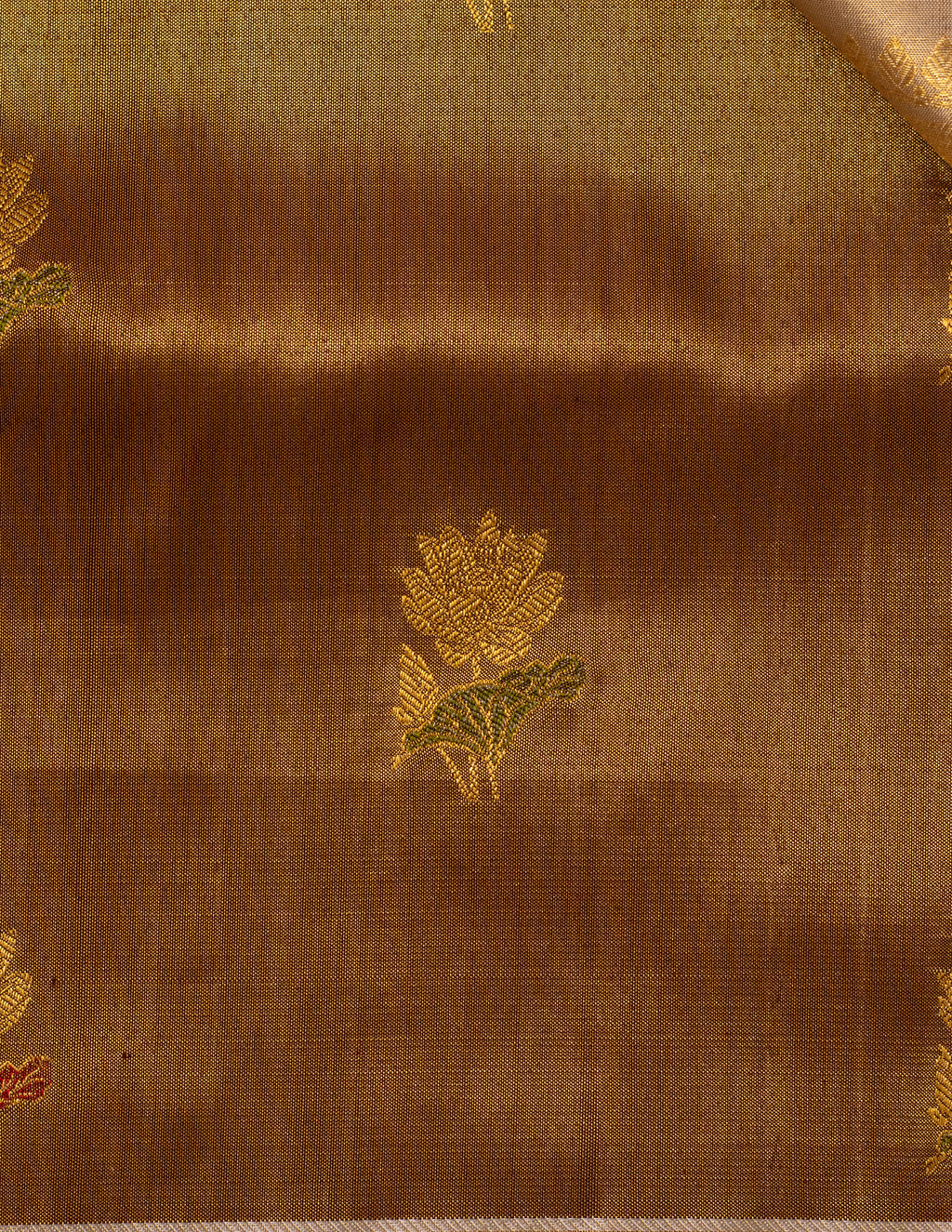 Antique Zari Tissue Kanjeevaram Saree