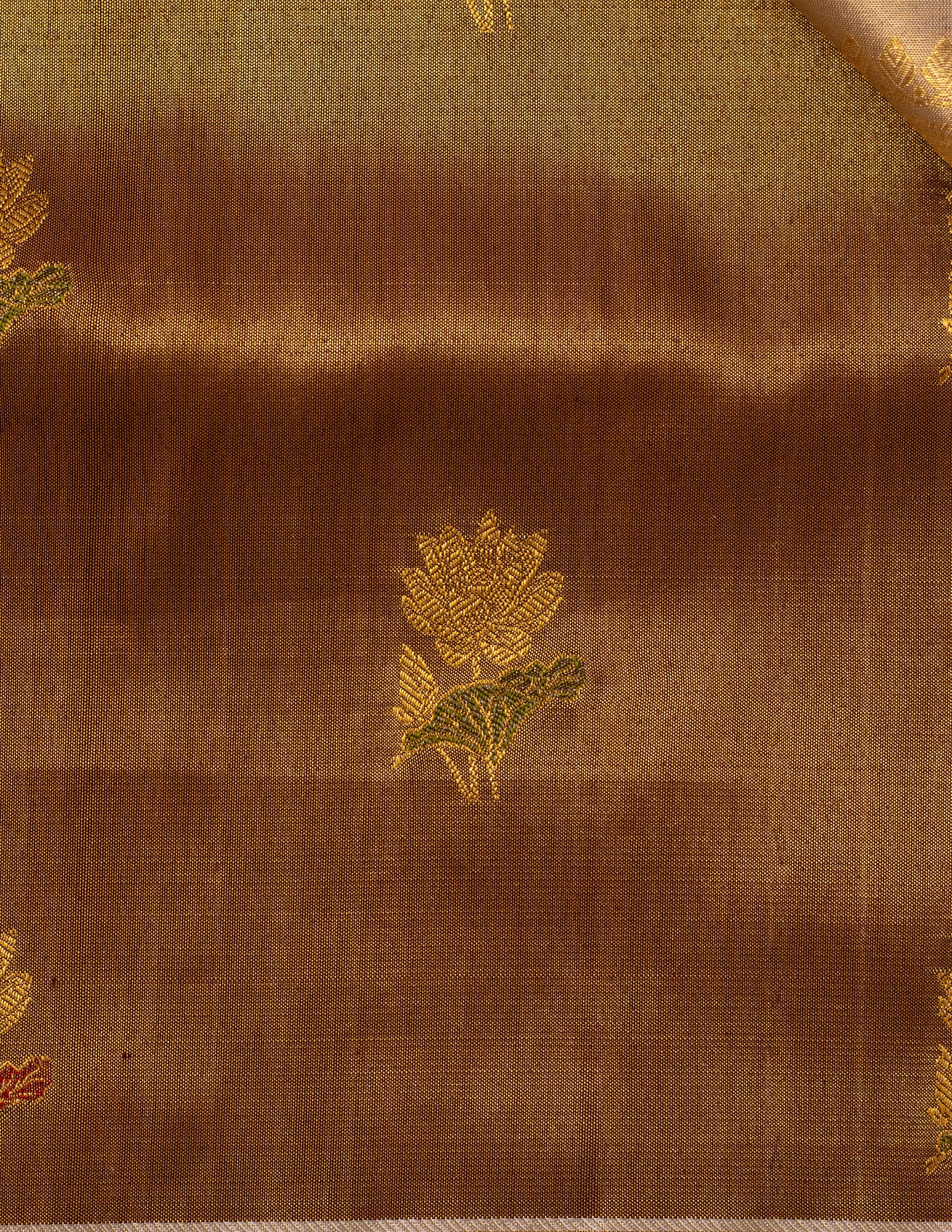 Antique Zari Tissue Kanjeevaram Saree