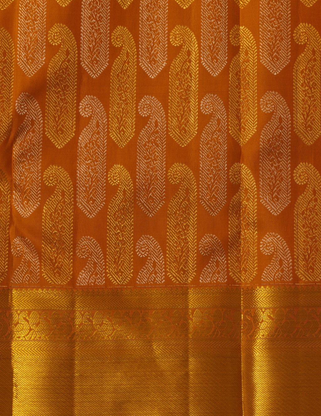 Vintage Kanjeevaram Brocade Saree