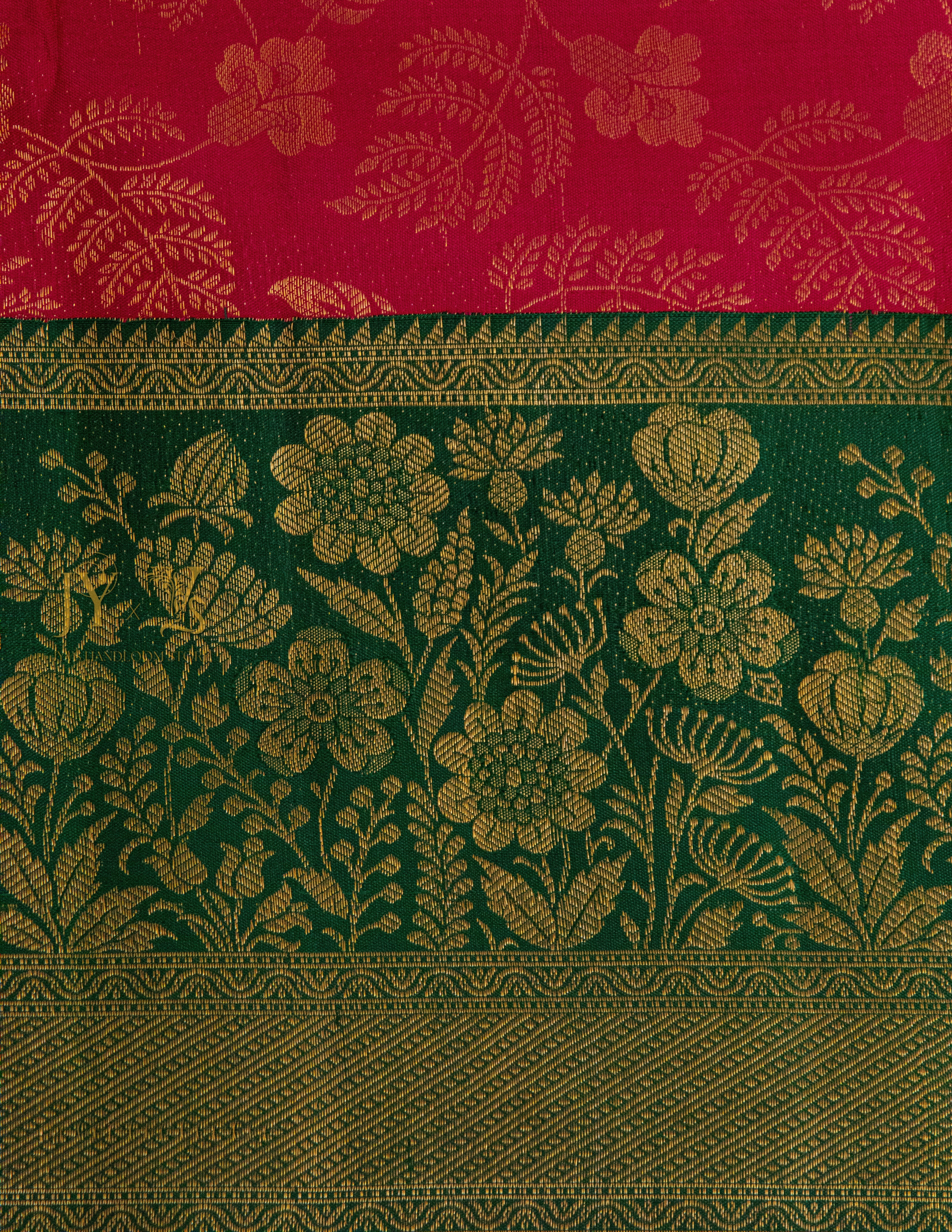 Koravai Kanjeevaram Designer Saree