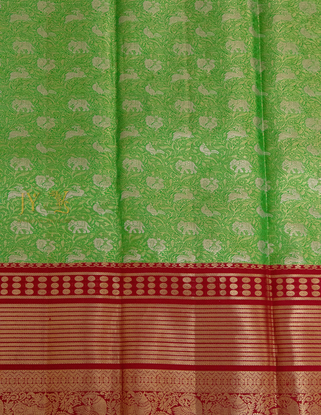 Kanjeevaram Shikargah Saree