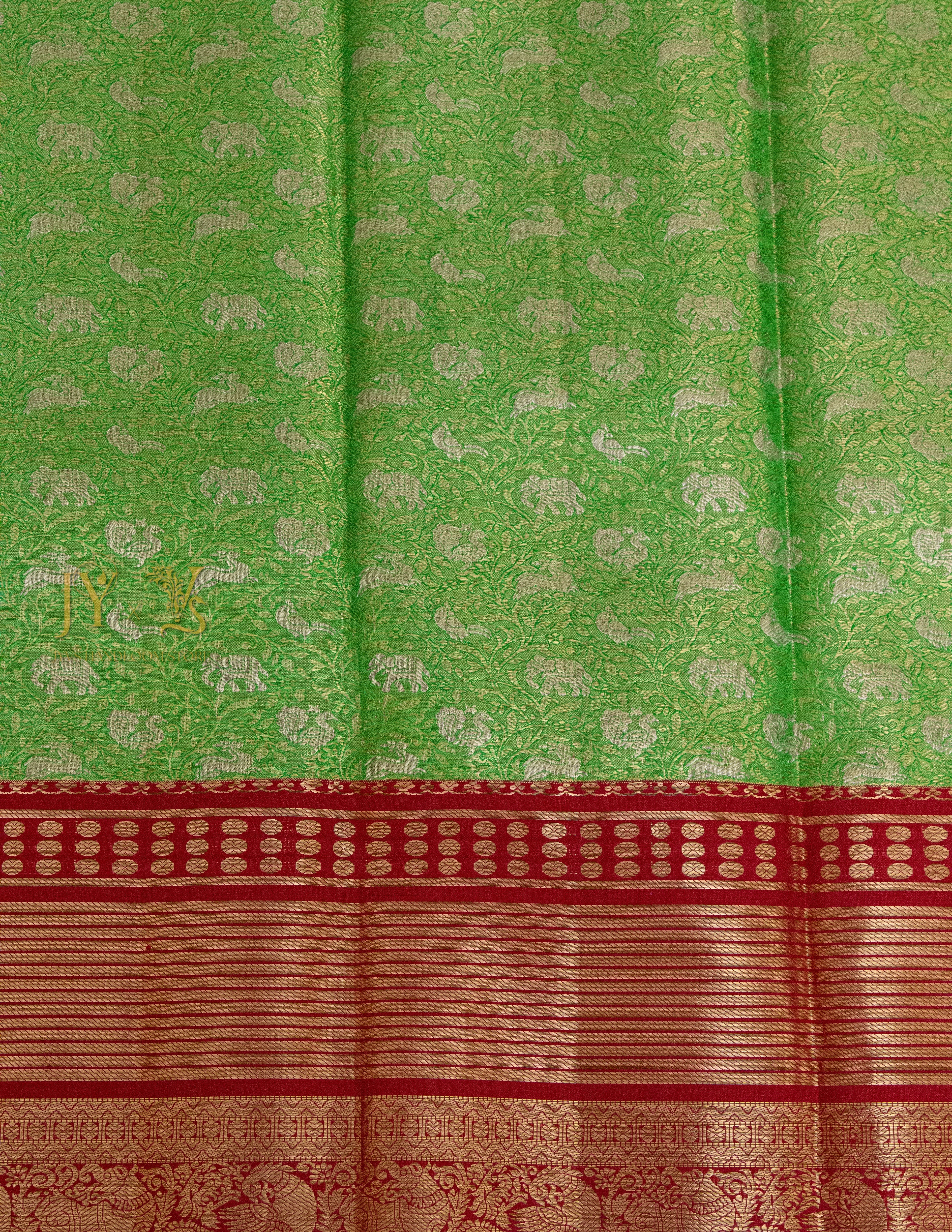 Kanjeevaram Shikargah Saree