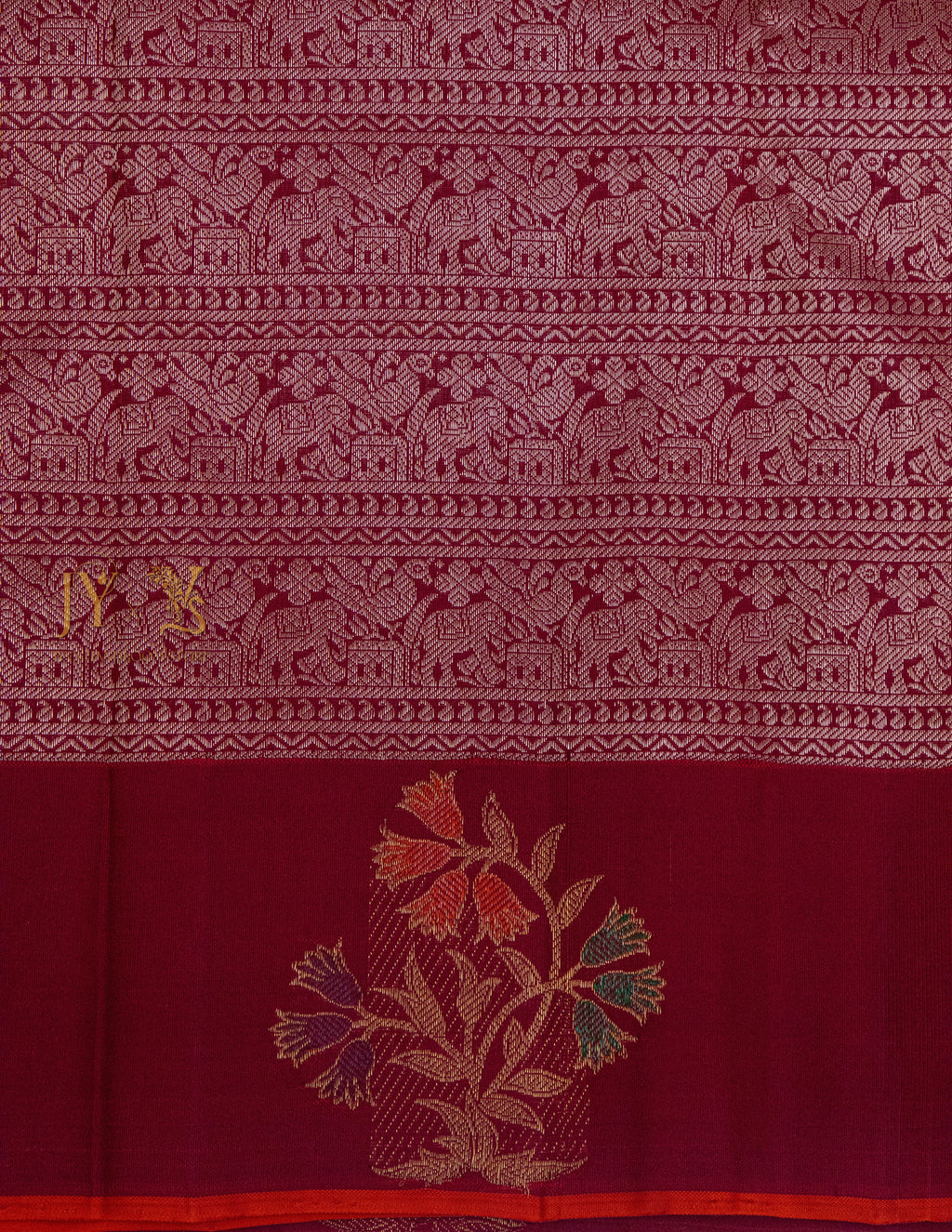 Contemporary Kanjeevaram Saree