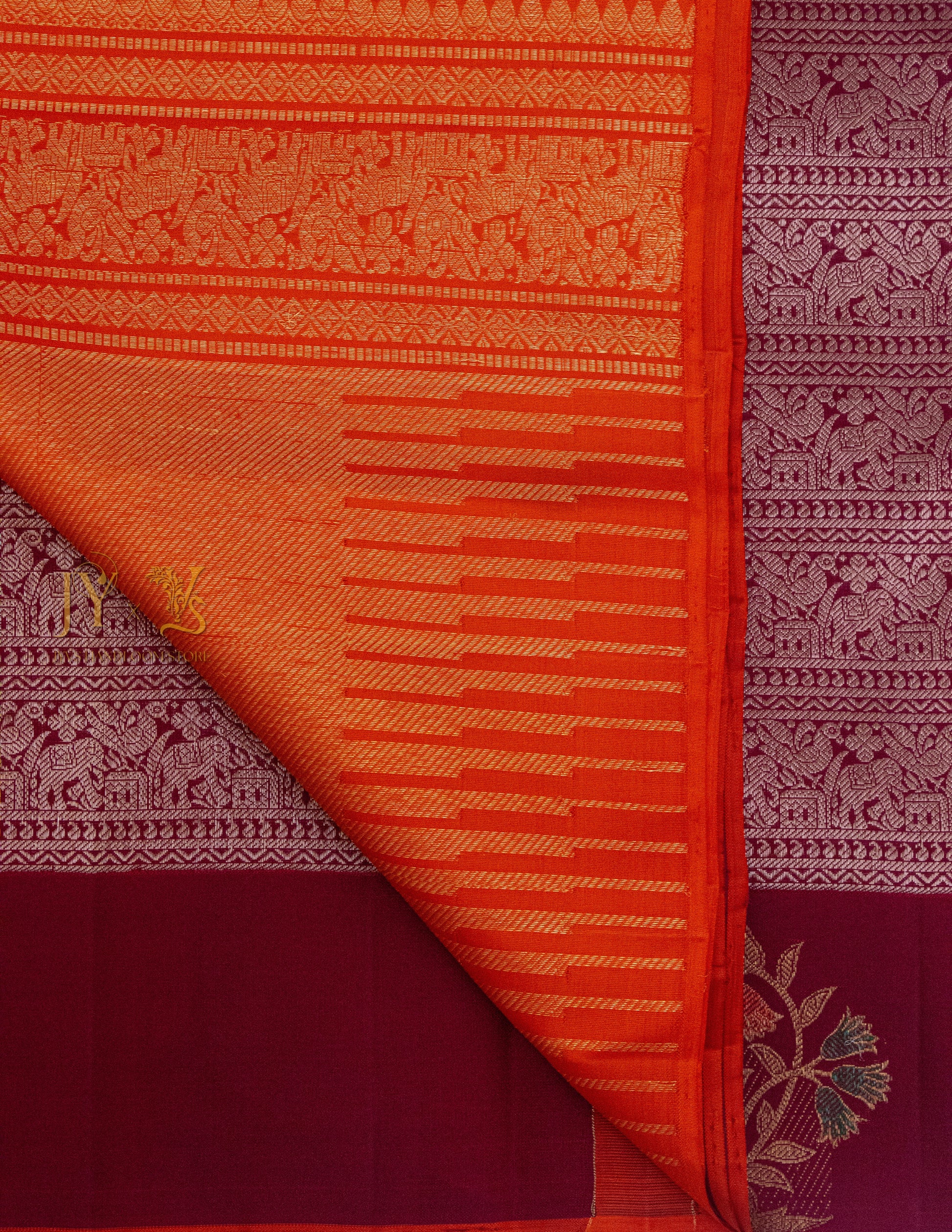 Contemporary Kanjeevaram Saree