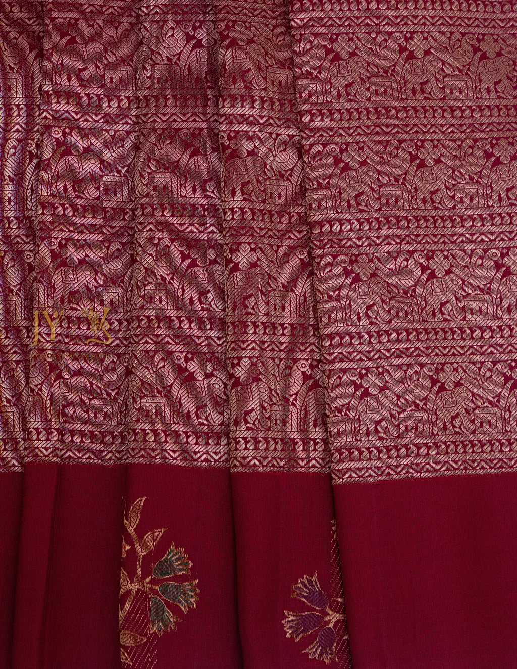 Contemporary Kanjeevaram Saree