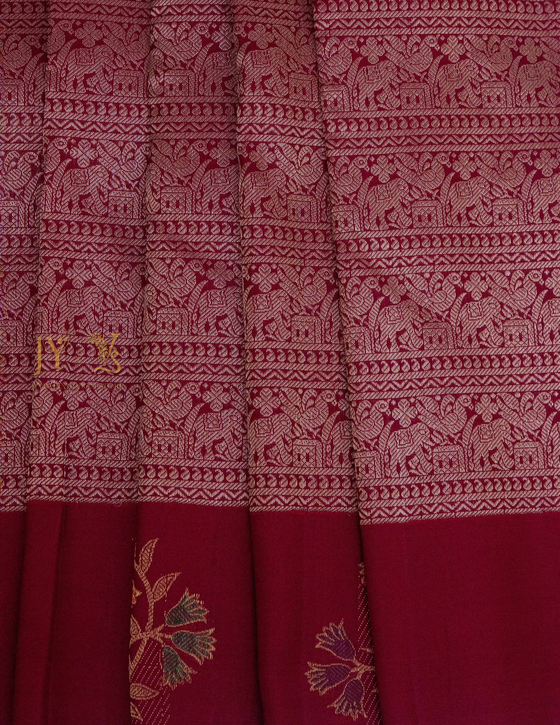 Contemporary Kanjeevaram Saree
