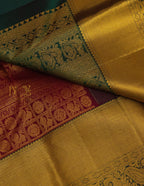 Vintage Kanjeevaram Brocade Saree