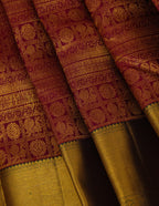 Vintage Kanjeevaram Brocade Saree