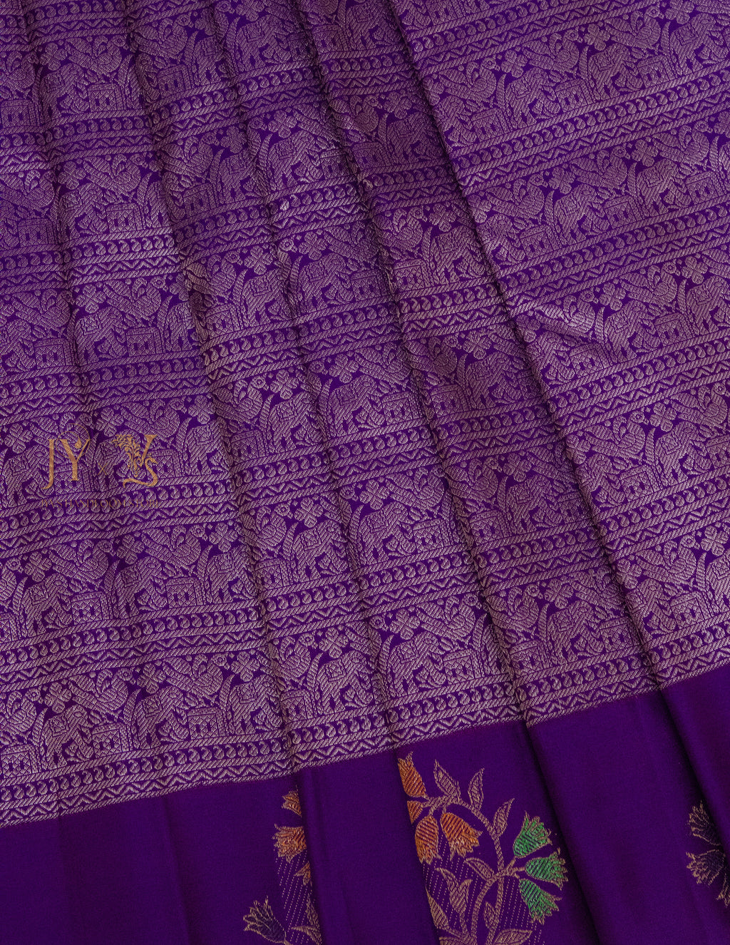 Contemporary Kanjeevaram Saree