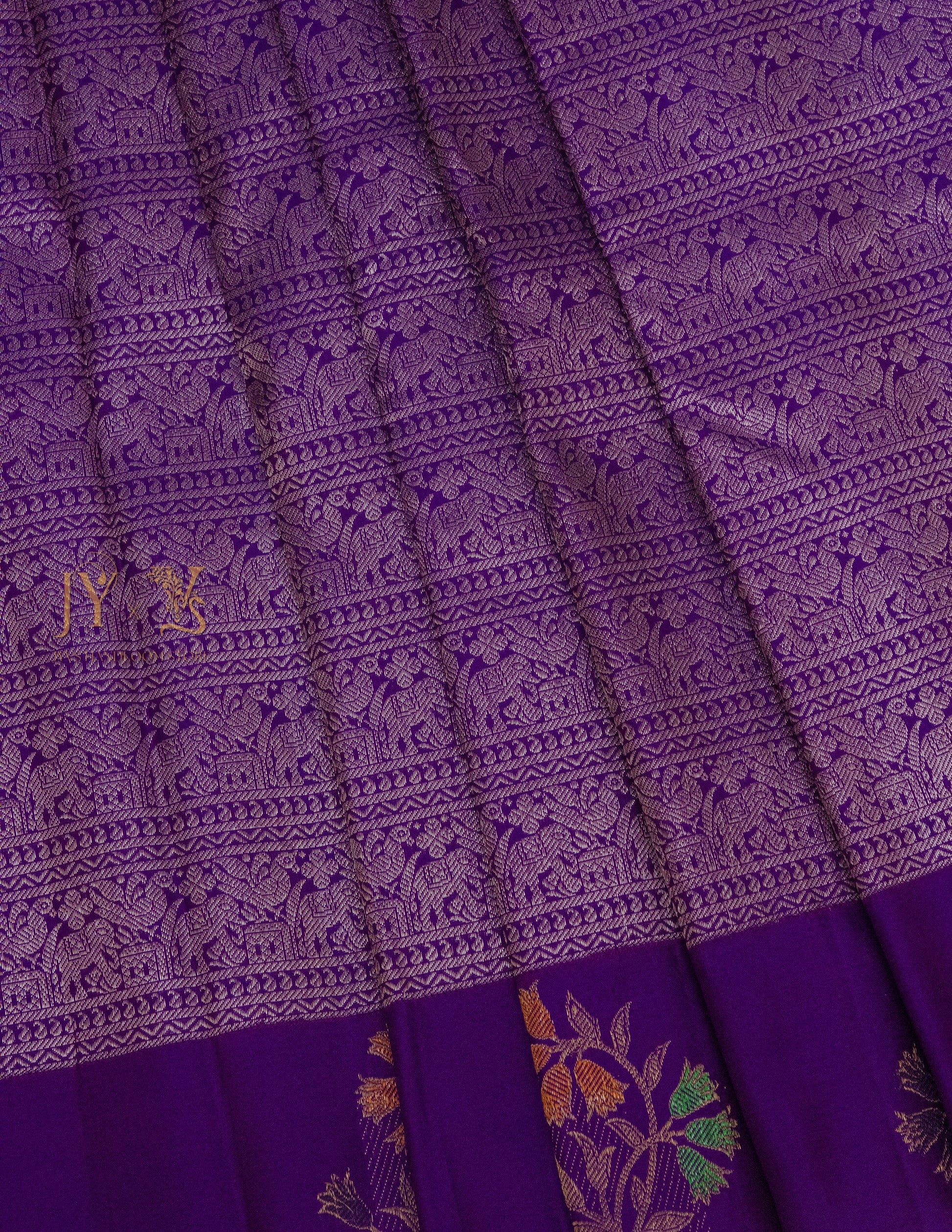 Contemporary Kanjeevaram Saree