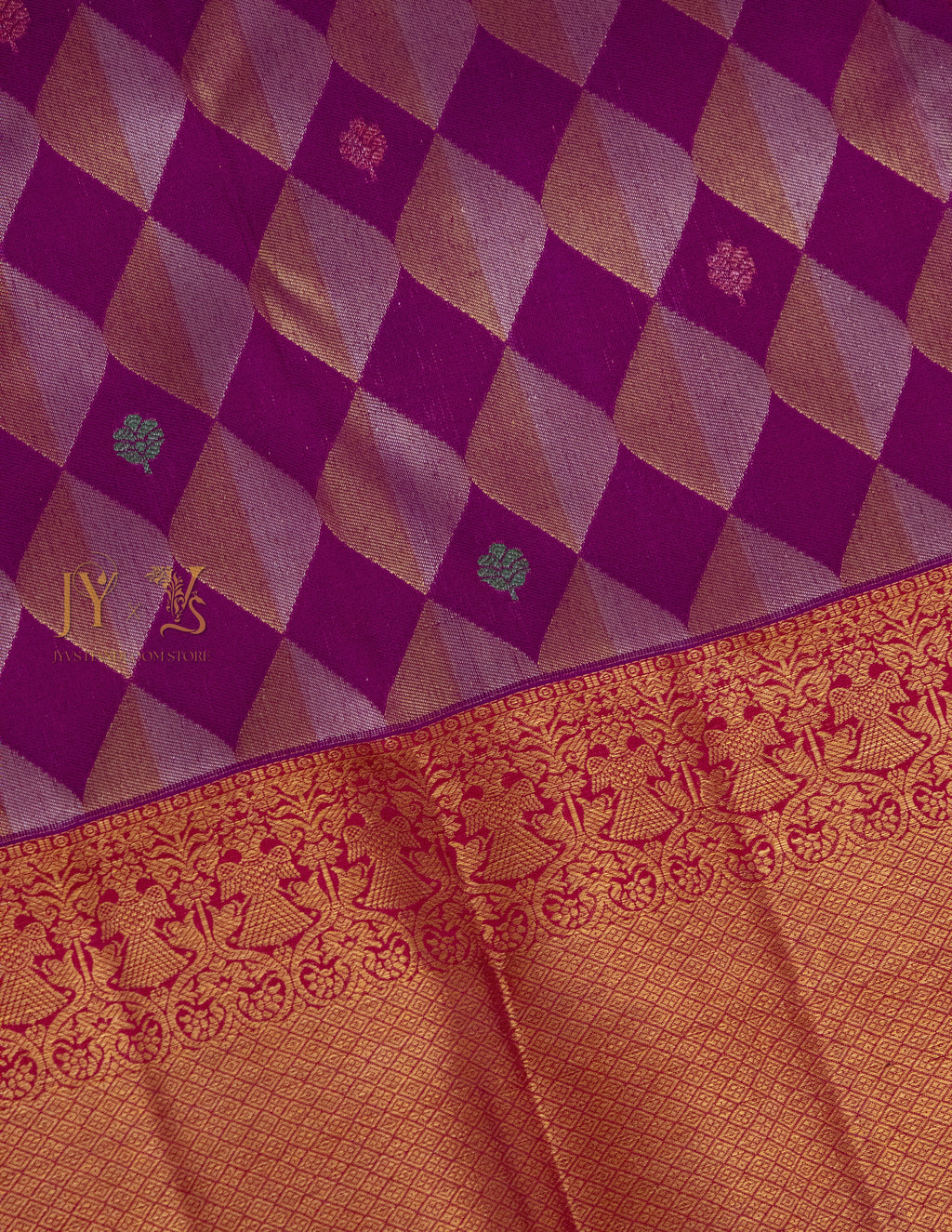 Contemporary Kanjeevaram Saree