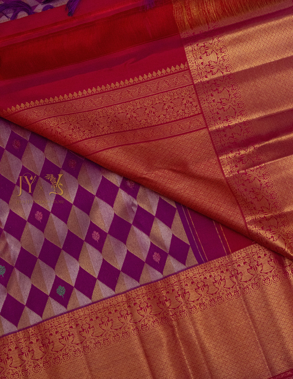 Contemporary Kanjeevaram Saree